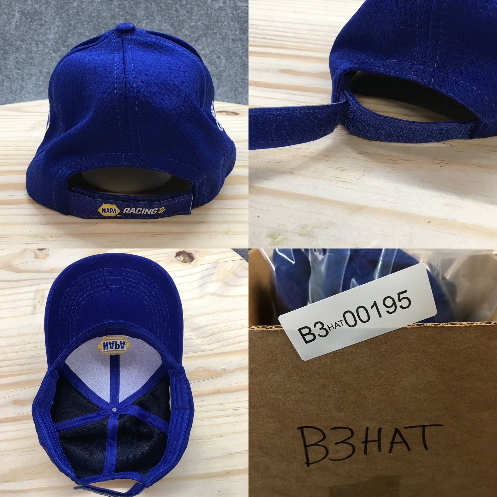 Vintage NAPA Racing Chase Elliott Baseball Cap Mens Blue OS Curved Brim Embroidered Logo Size ONE SIZE - 8 Thumbnail