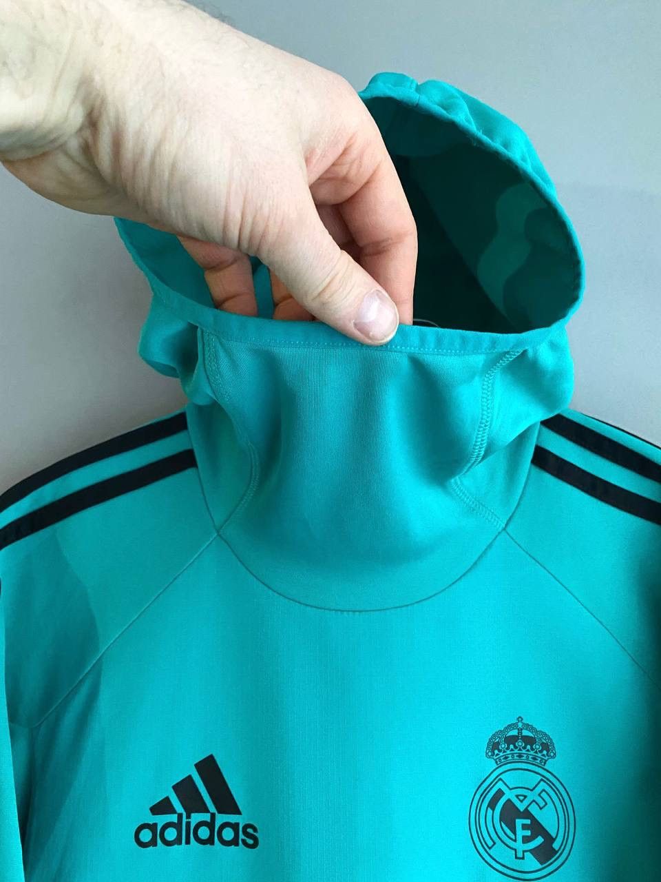 Adidas FC Real Madrid 2017/18 Warm Top Training Long Sleeve Size S Size US S / EU 44-46 / 1 - 4 Thumbnail