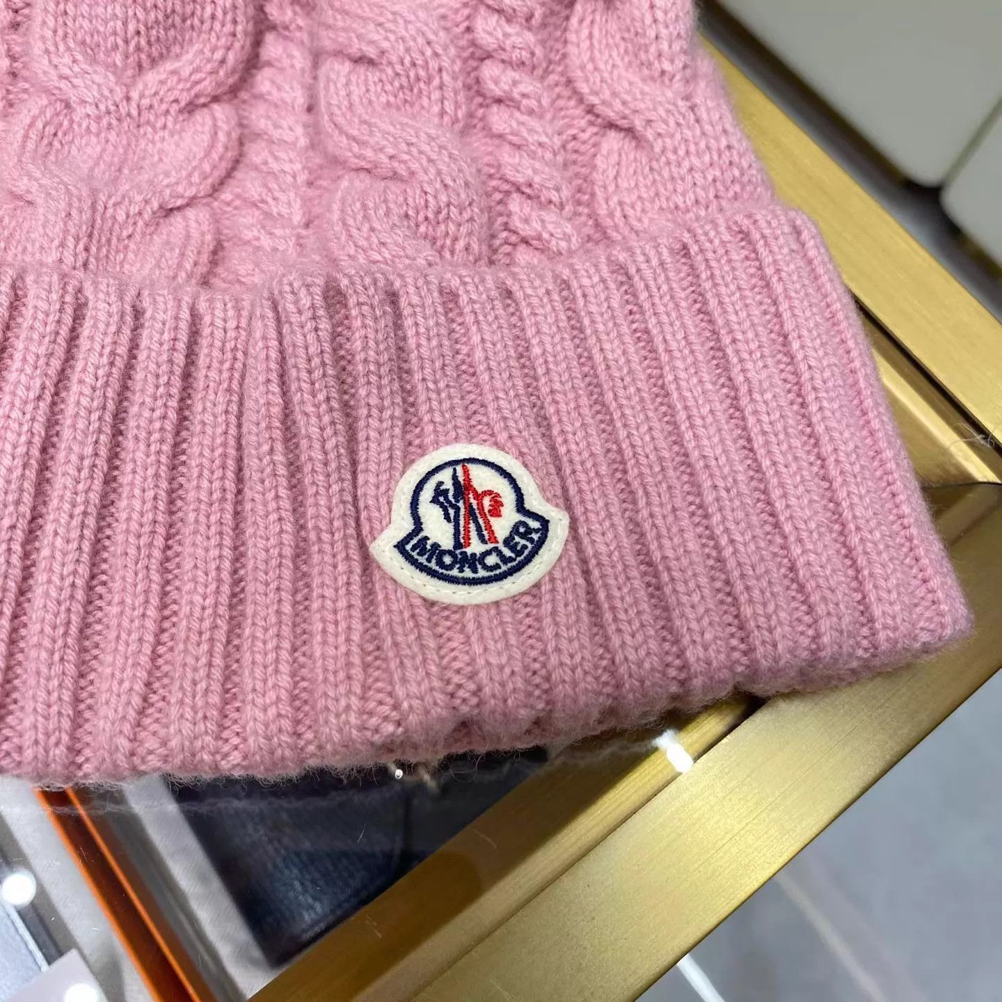 Moncler Moncler solid pom-pom beanie one size new AH132 Size ONE SIZE - 3 Thumbnail