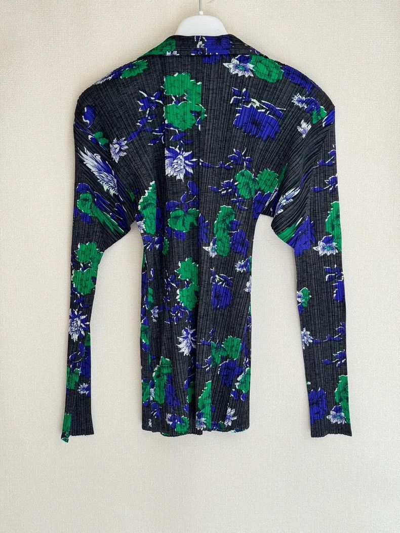 Issey Miyake issey miyake size:3 Pleated floral shirt 2505-Nextarrow Size XXS / US 00 / IT 34 - 4 Thumbnail