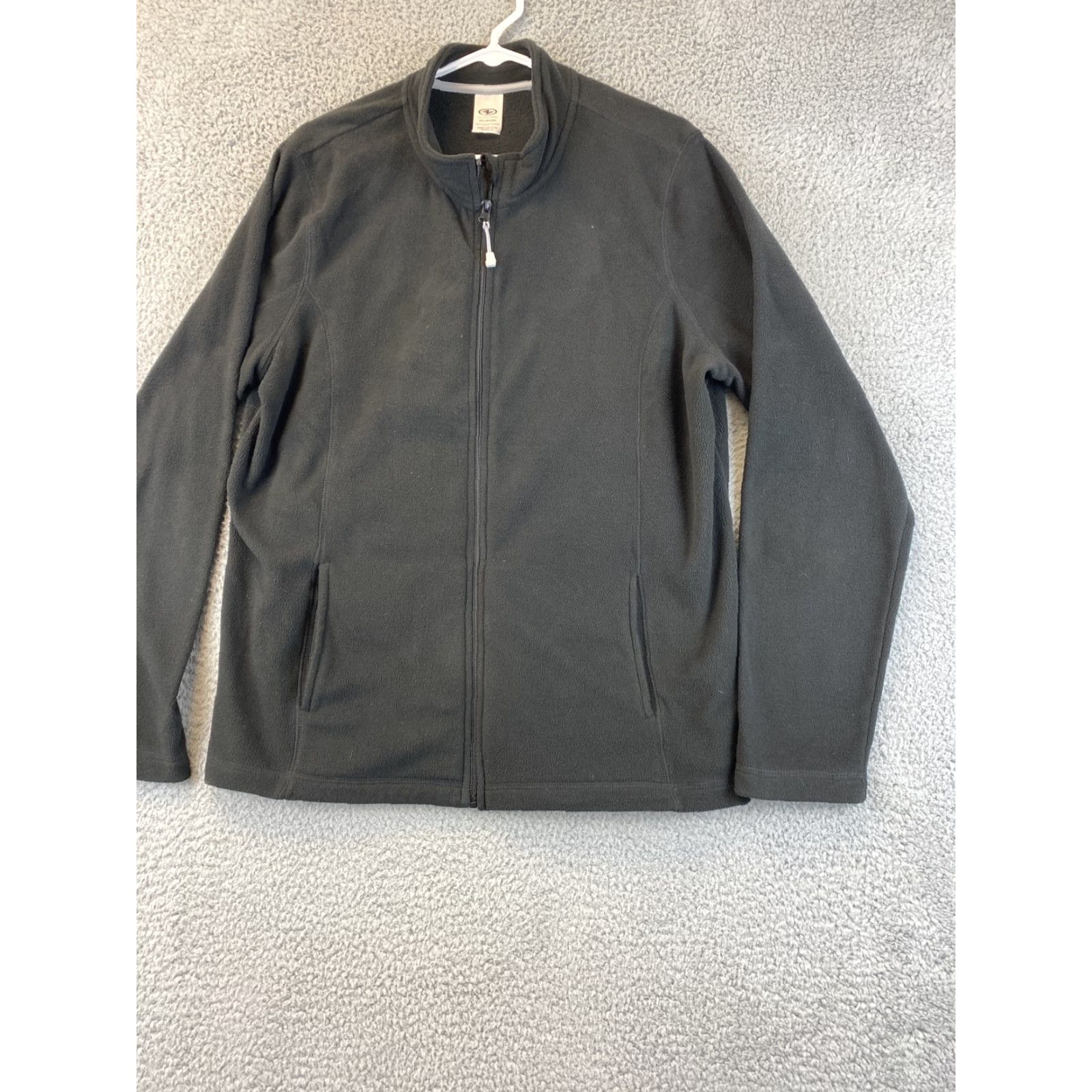 Athletic Works Athletic Works Zip Sweatshirt Women Comfort Blend Pockets Black XXL Full Zip Pullover Sweatshirt / 65-17 Size XL / US 12-14 / IT 48-50 - 2 Thumbnail