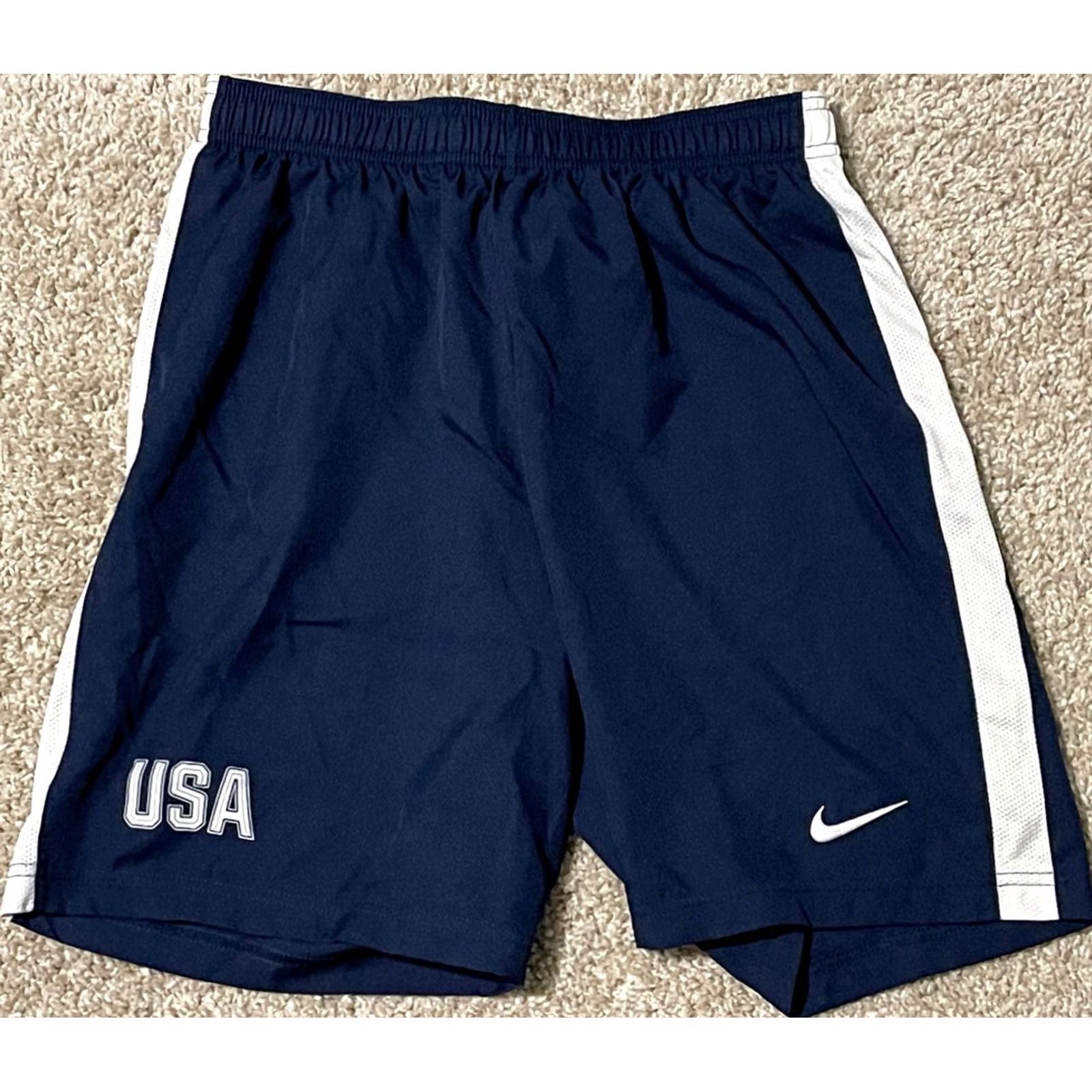 Nike Nike Dri-Fit Shorts Mens XL & L Regular Athletic Running Blue Jersey Polyester Nike Size US 36 / EU 52 - 4 Thumbnail