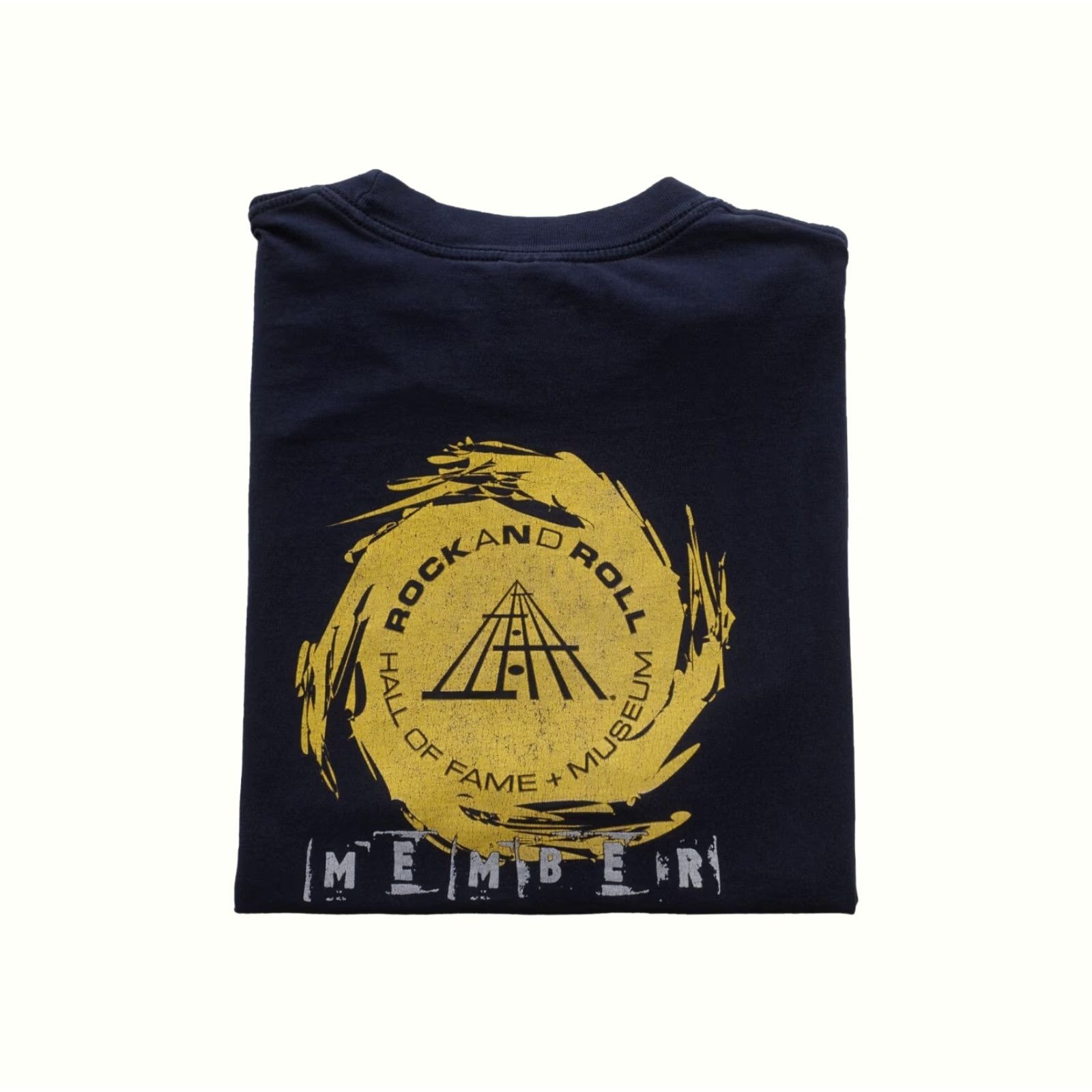 Gildan VINTAGE ROCK AND ROLL HALL OF FAME MEMBER MUSIC VTG 90s Y2K BLUE T-SHIRT MEN XL Gildan Ultra Cotton Shirt | 90s, Music, Rock | Blue | Men XL Size US XL / EU 56 / 4 - 2 Thumbnail