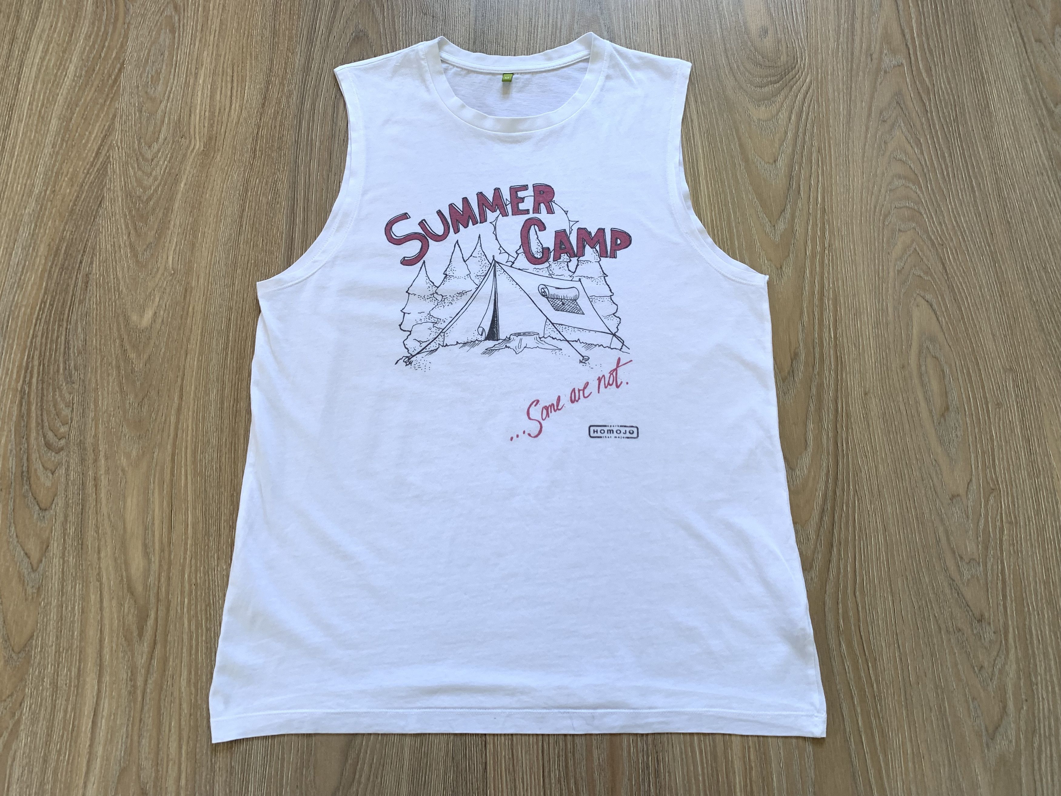 Other Rapanui Summer Camp White Sleeveless Tank Top Size US M / EU 48-50 / 2 - 2 Thumbnail