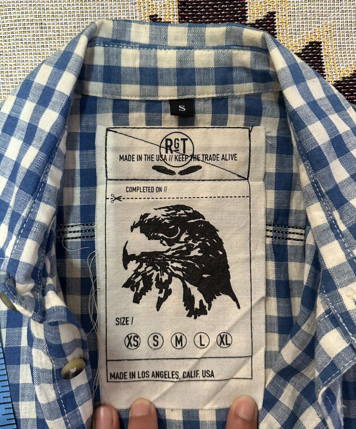 Rogue Territory Rogue Territory Plaid Shirt Size US S / EU 44-46 / 1 - 2 Thumbnail