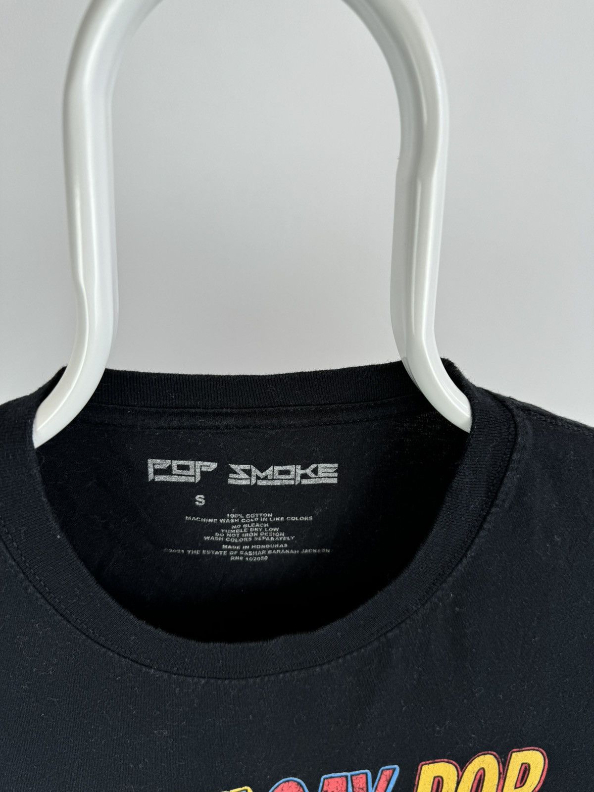 Band Tees Pop Smoke Big Logo Tee Size US S / EU 44-46 / 1 - 3 Thumbnail