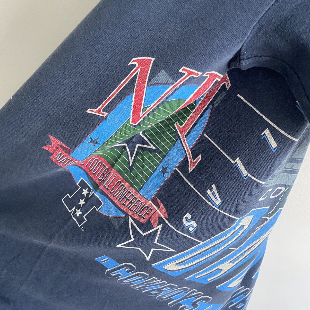 NFL × Salem Sportswear × Vintage Vintage NFL Dallas Cowboys Wrap Around Print Size US L / EU 52-54 / 3 - 5 Thumbnail