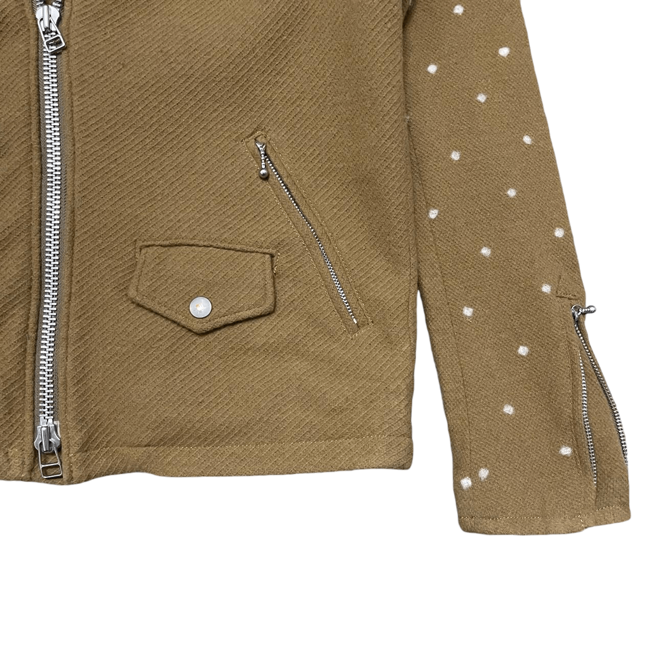 Eototo Eo To To Double Collar Wool Rider Jacket Made in Japan Size US M / EU 48-50 / 2 - 4 Thumbnail
