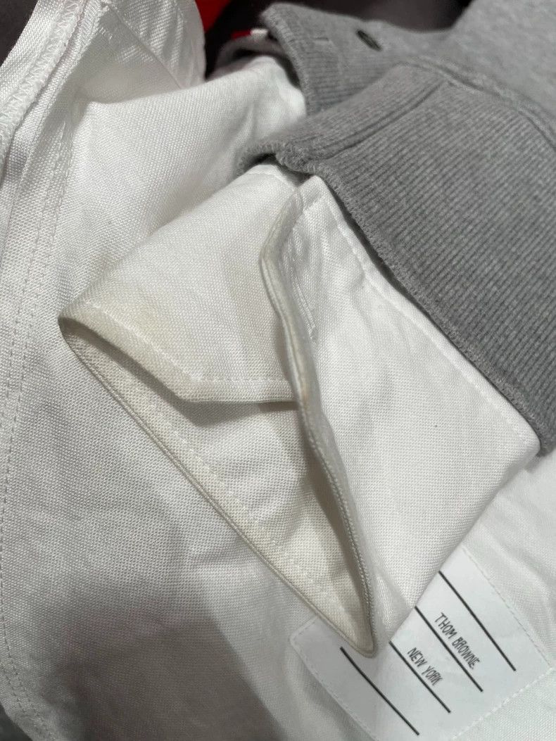 Thom Browne Thom browne Gray fake two-piece women's pullover sweatshirt Size S / US 4 / IT 40 - 6 Thumbnail