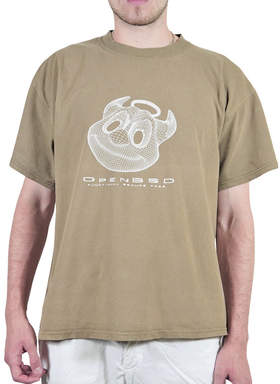 Microsoft 90s OpenBSD Software Vintage Tee Y2K Size US XL / EU 56 / 4 - 1 Thumbnail