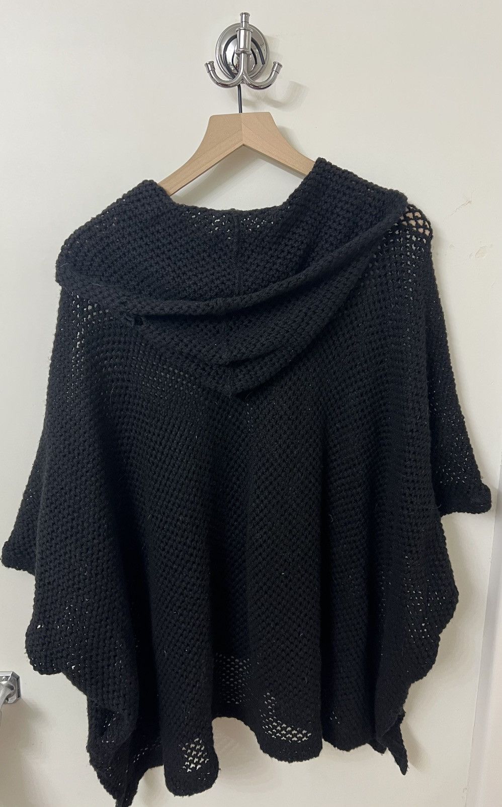 Comme des Garcons × Comme des Garcons Homme Plus CDG Homme Plus Knit Poncho Size US M / EU 48-50 / 2 - 2 Thumbnail