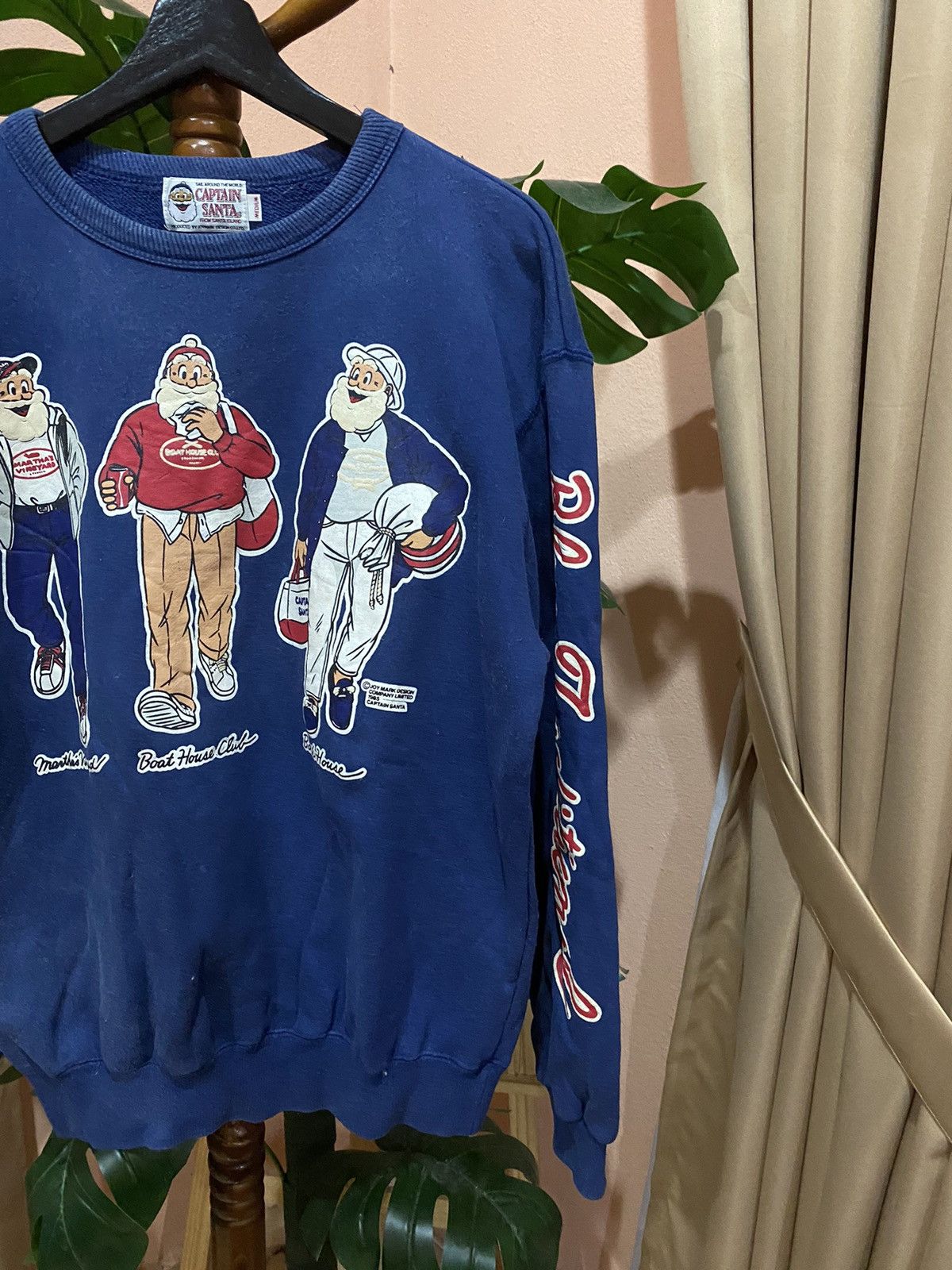 Vintage Vintage Captain Santa Sweatshirt - Classic 90s Japanese Size US M / EU 48-50 / 2 - 4 Thumbnail