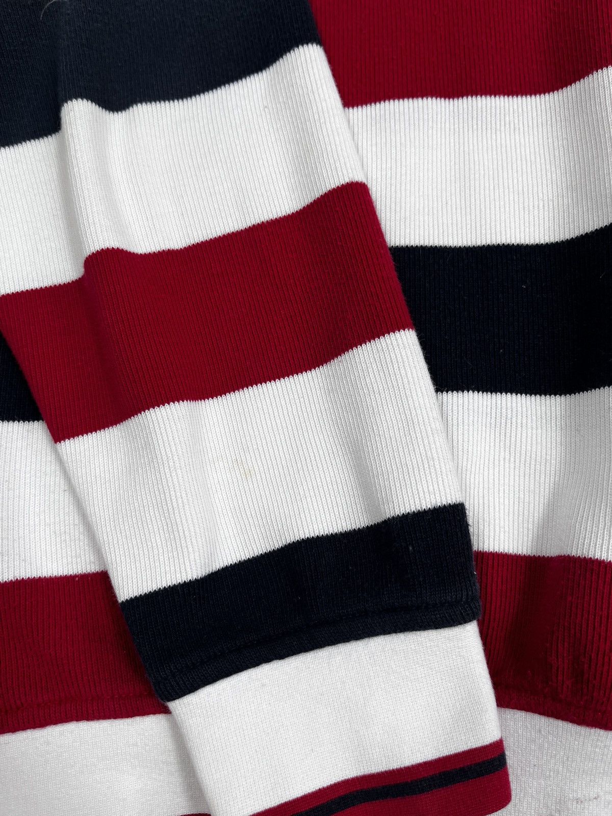 Pierre Cardin Vintage Y2K Pierre Cardin striped zip polo oldmoney style S Size US S / EU 44-46 / 1 - 5 Thumbnail