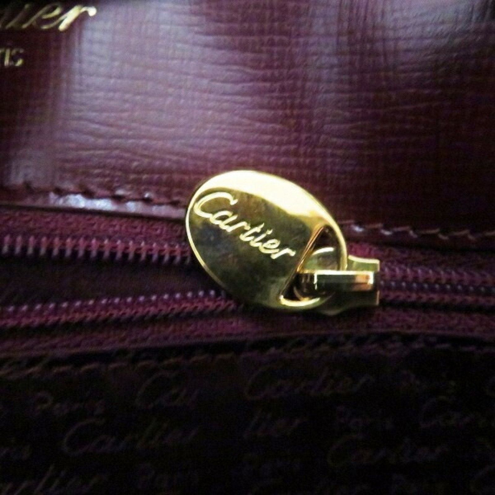 Cartier Red Leather Must Line