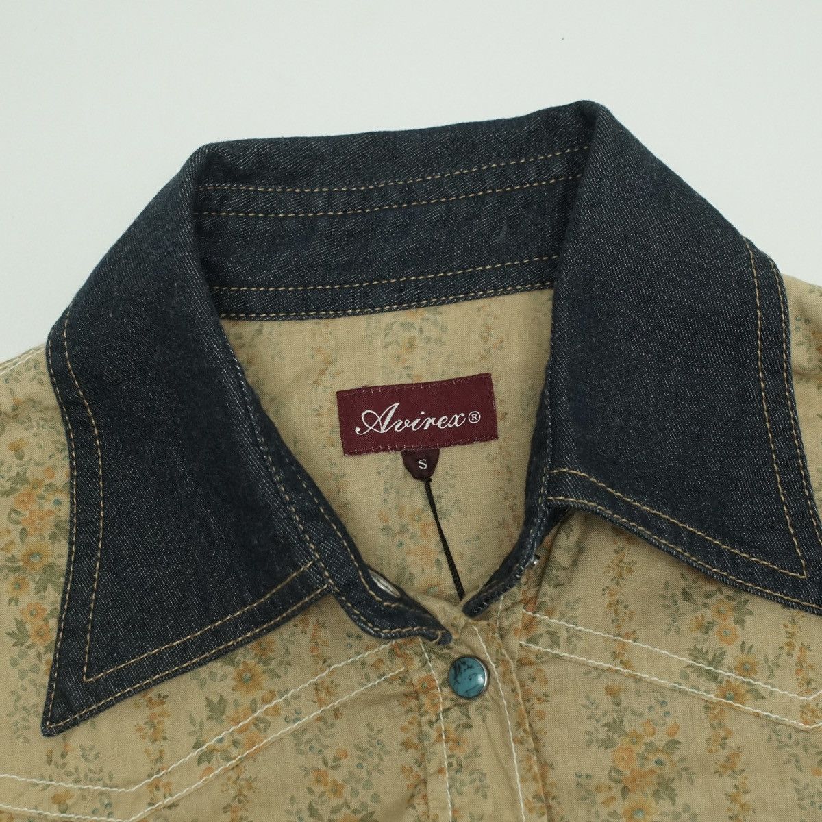 Avirex *NoTariff Avirex Womens Floral LS Shirt Size S / US 4 / IT 40 - 4 Thumbnail