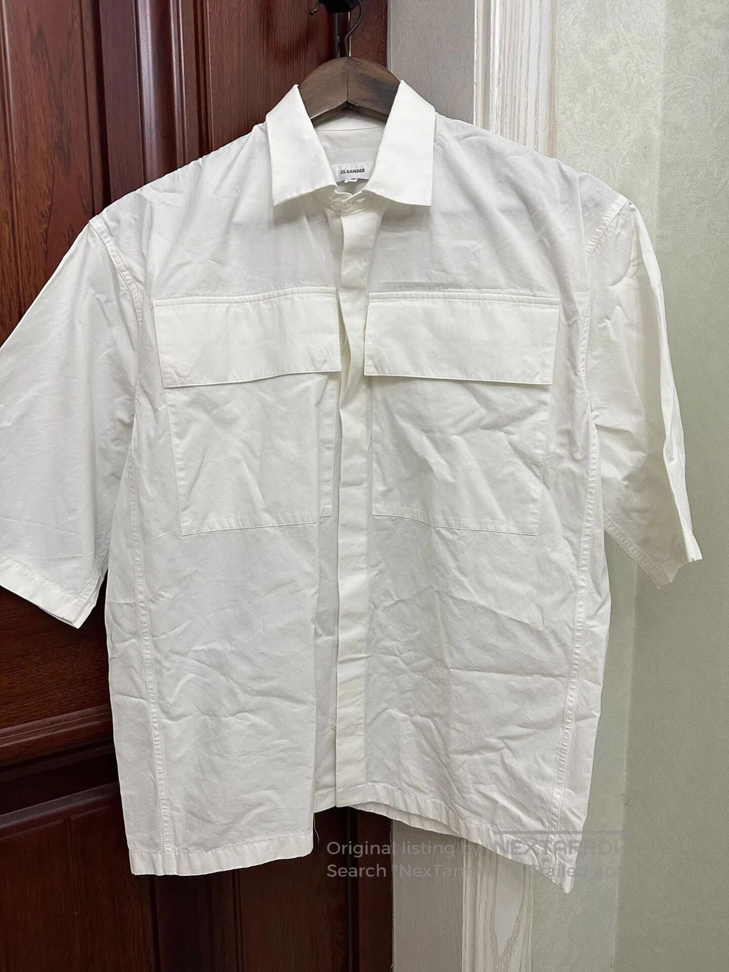 Jil Sander Jil Sander Short Sleeve Shirt for Men. Size US S / EU 44-46 / 1 - 1 Thumbnail