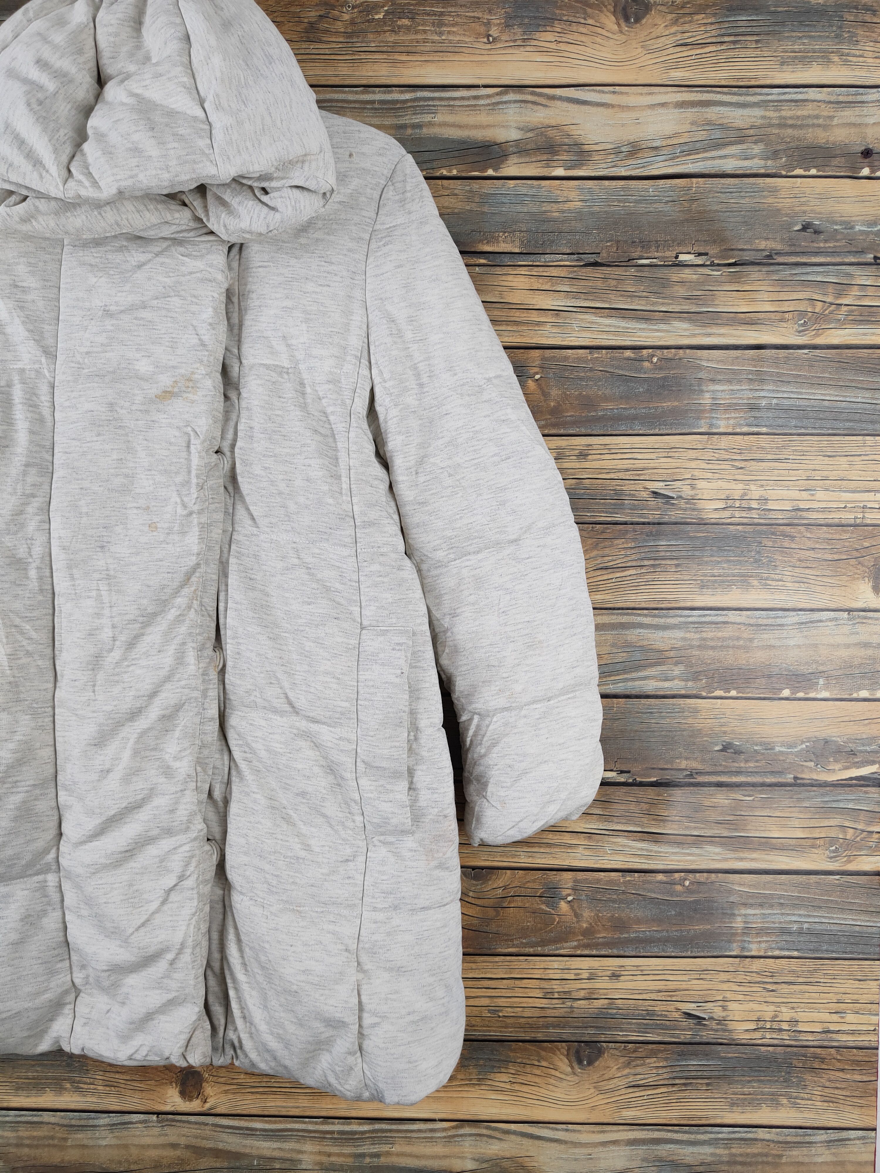 GU × Vintage Winter ❌ GU Ivory Hoodie Puffer Coats Vintage Stuff Size M / US 6-8 / IT 42-44 - 6 Thumbnail