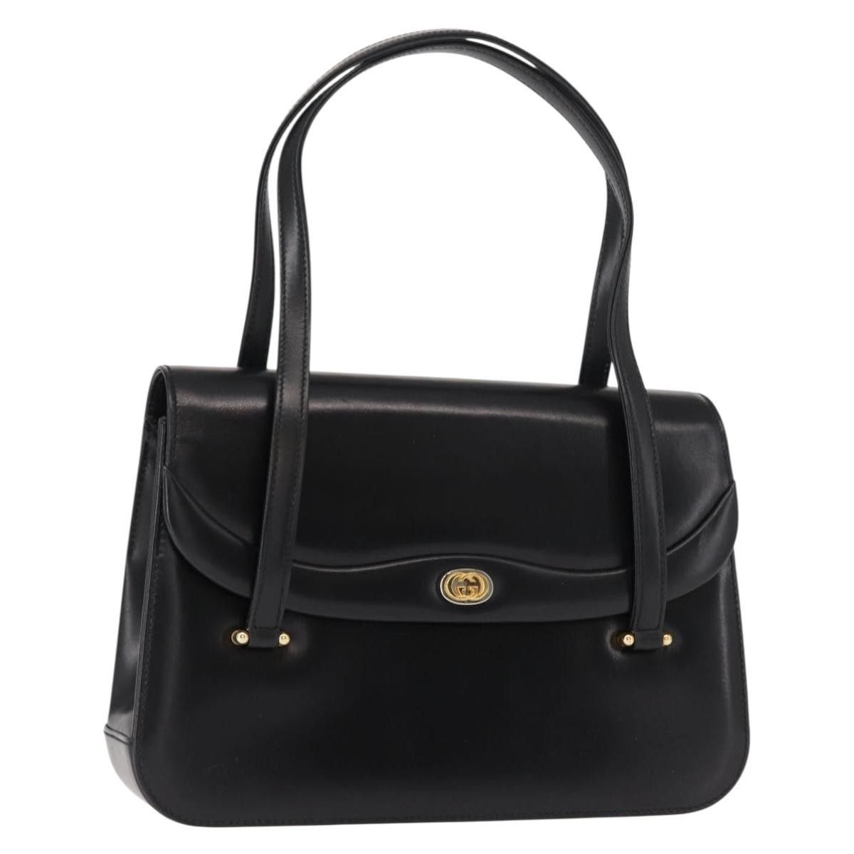 Gucci Gucci Vintage Handbag Leather Size ONE SIZE - 1 Thumbnail
