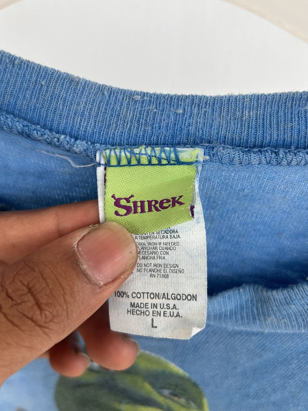 Disney Shrek Ogre bomb 2001 vintage tee Size US S / EU 44-46 / 1 - 5 Thumbnail