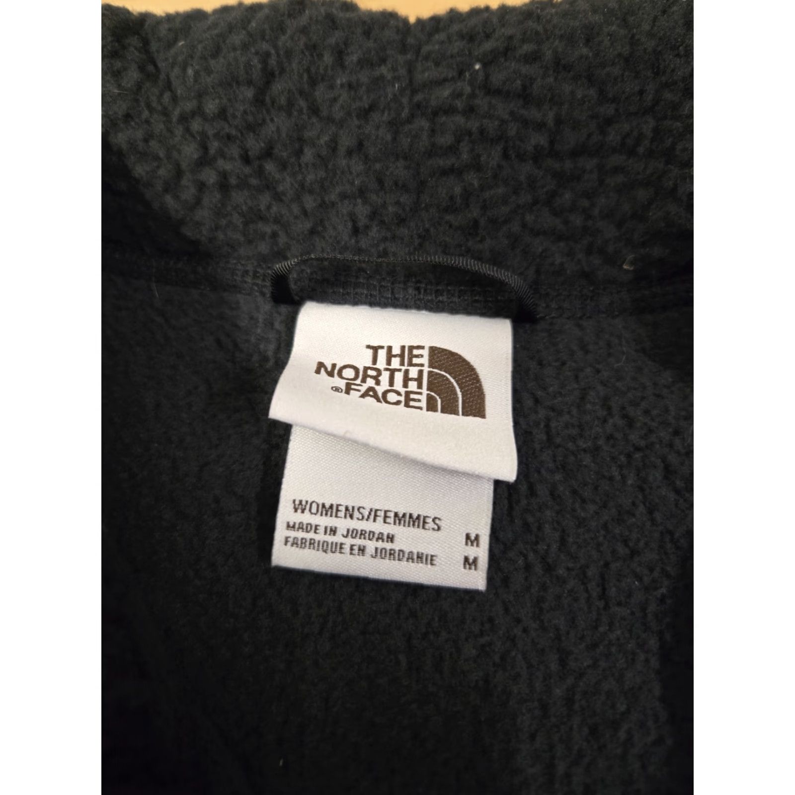 The North Face The North Face Vest Women's M Full Zip Sherpa Fleece Black Pockets Logo Zip Front Mid-Length Casual Travel Workwear Outdoor Size M / US 6-8 / IT 42-44 - 2 Thumbnail