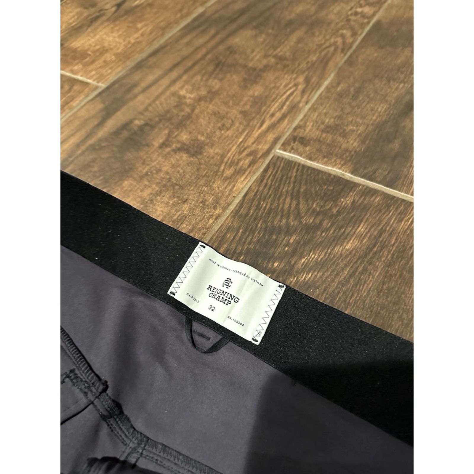 Reigning Champ Reigning Champ Coach's Grey Casual Chino Pants - 32x29 Mens Slim Flat Front Zip Pocket Stretch Tapered Size US 32 / EU 48 - 5 Thumbnail