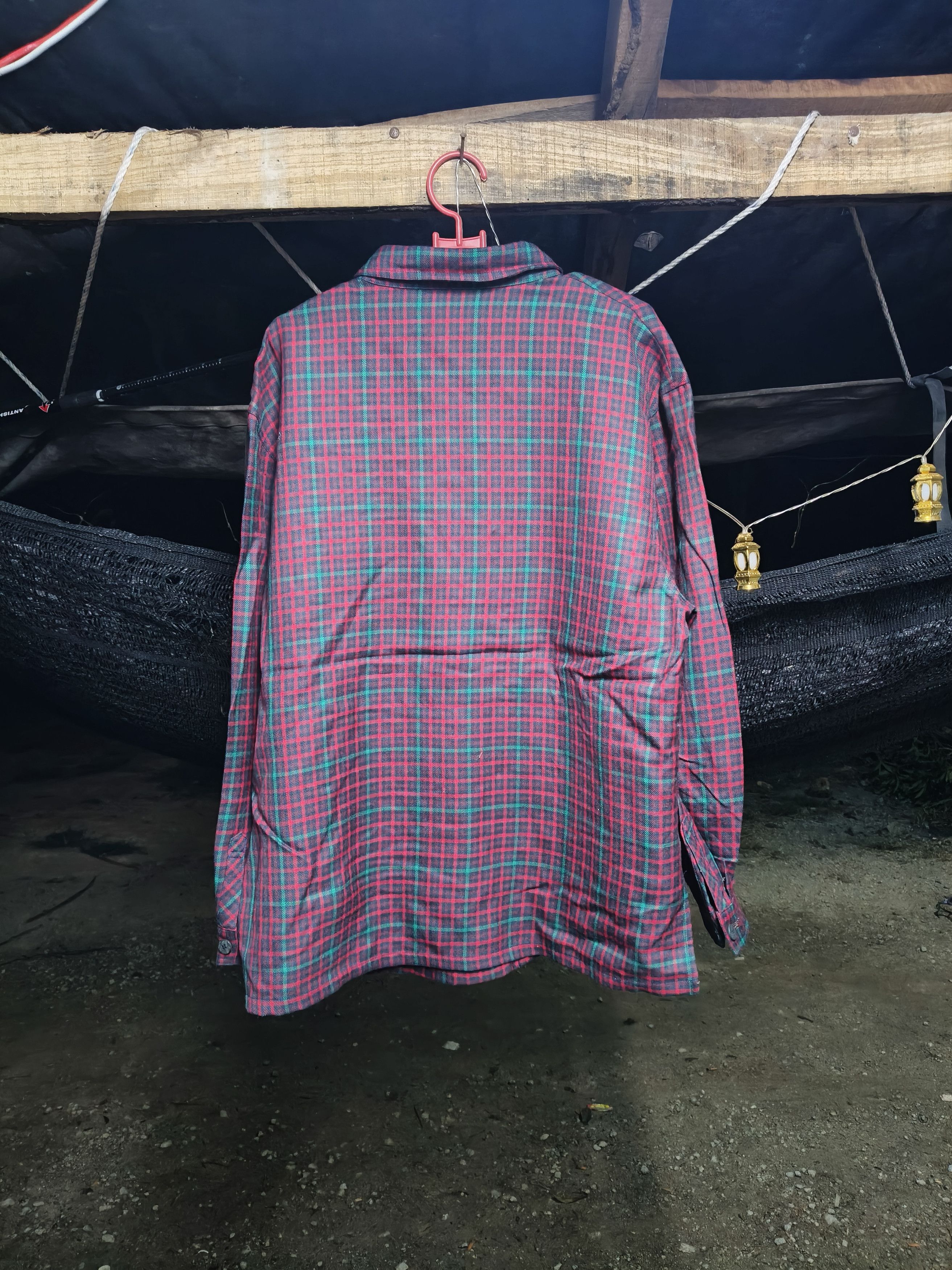 Japanese Brand Vintage Flannel Wool Button up Size XL / US 12-14 / IT 48-50 - 2 Thumbnail