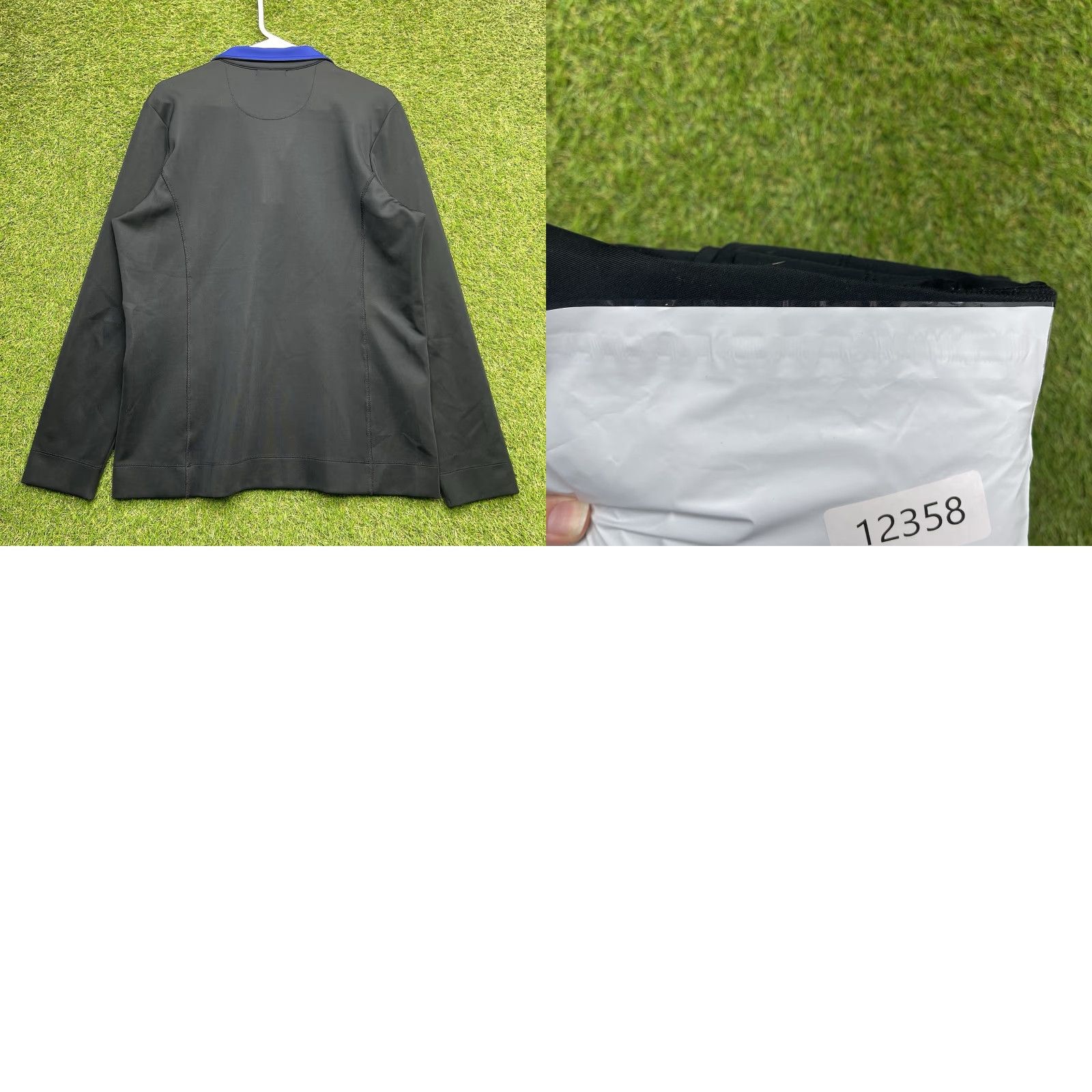 Vintage Fairway & Greene Sweater Men's XL Black Golf 1/4 Zip Pullover Size US XL / EU 56 / 4 - 9 Thumbnail