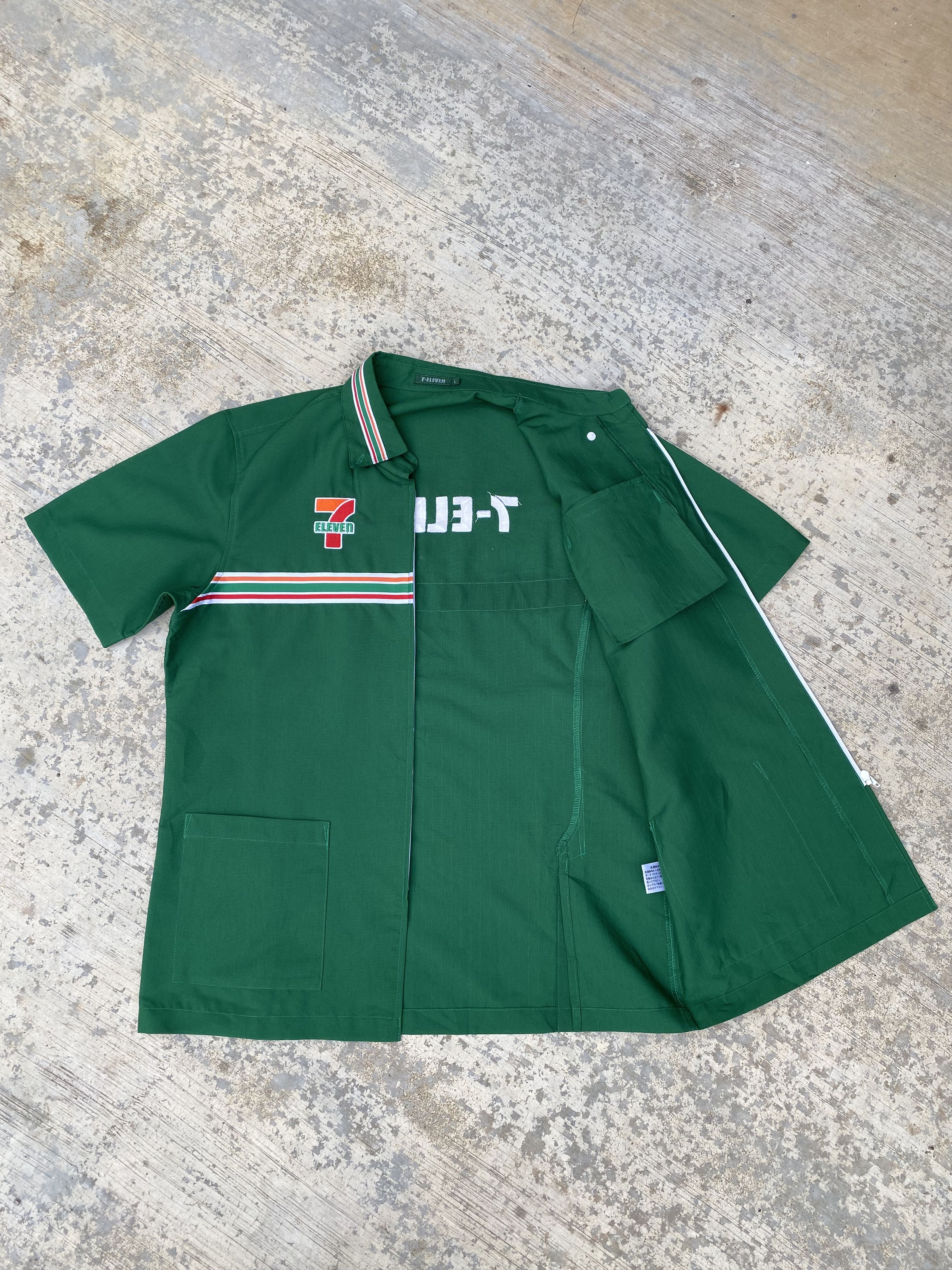 Uniform Wares Vintage 7-eleven workshirt uniform Size US L / EU 52-54 / 3 - 6 Thumbnail