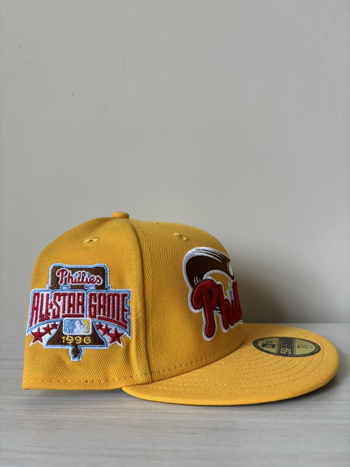 New Era Philadelphia Phillies Fitted Size 7 3/8 Pro Image Sports Size ONE SIZE - 2 Thumbnail