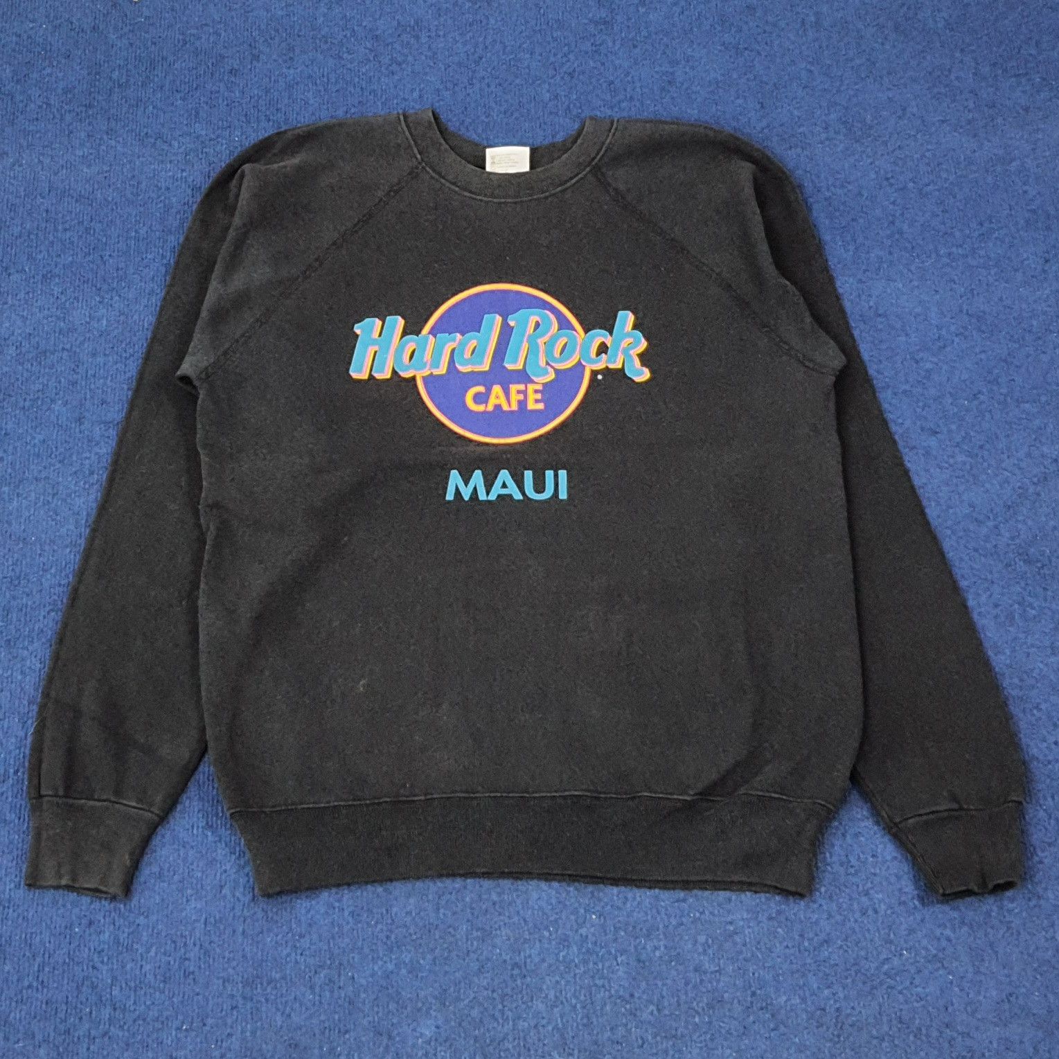 Hard Rock Cafe × Vintage Vintage Hard Rock Cafe MAUI Hawaii Sweatshirt C232N2 Size US S / EU 44-46 / 1 - 1 Thumbnail