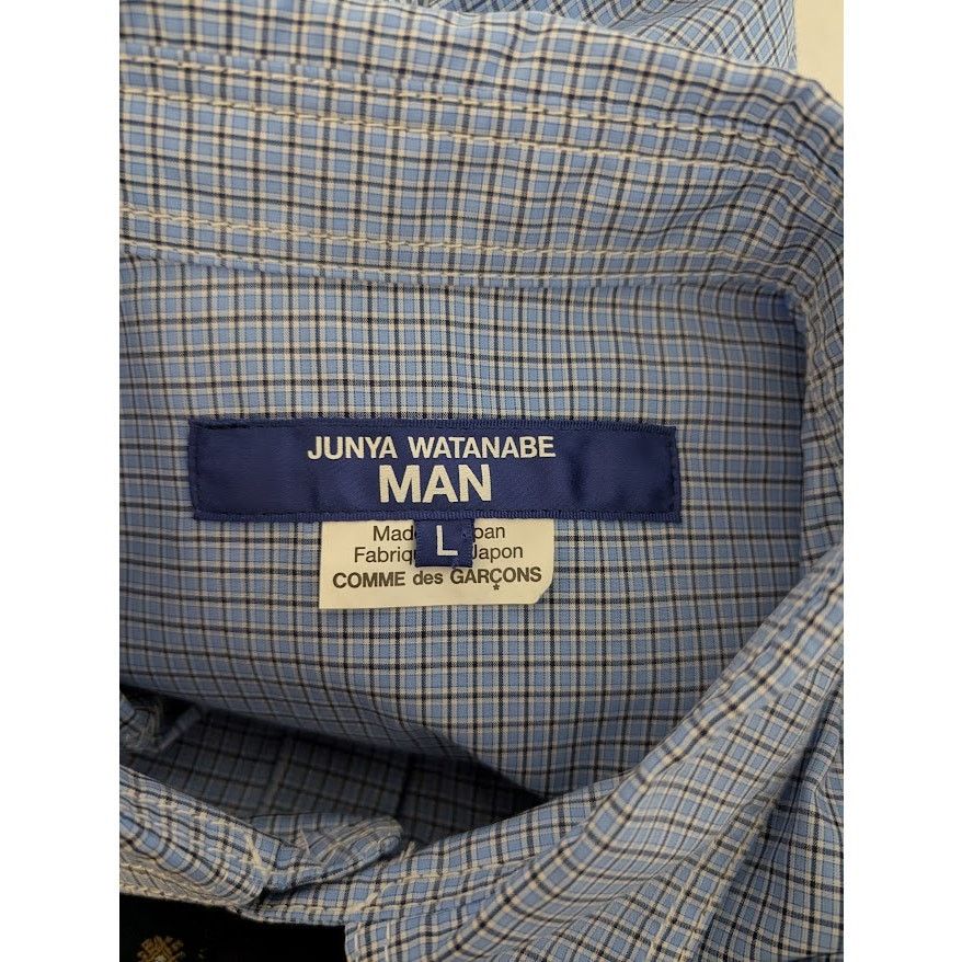 Junya Watanabe o1rshd1 Button up Shirt in Blue Size US L / EU 52-54 / 3 - 13 Thumbnail