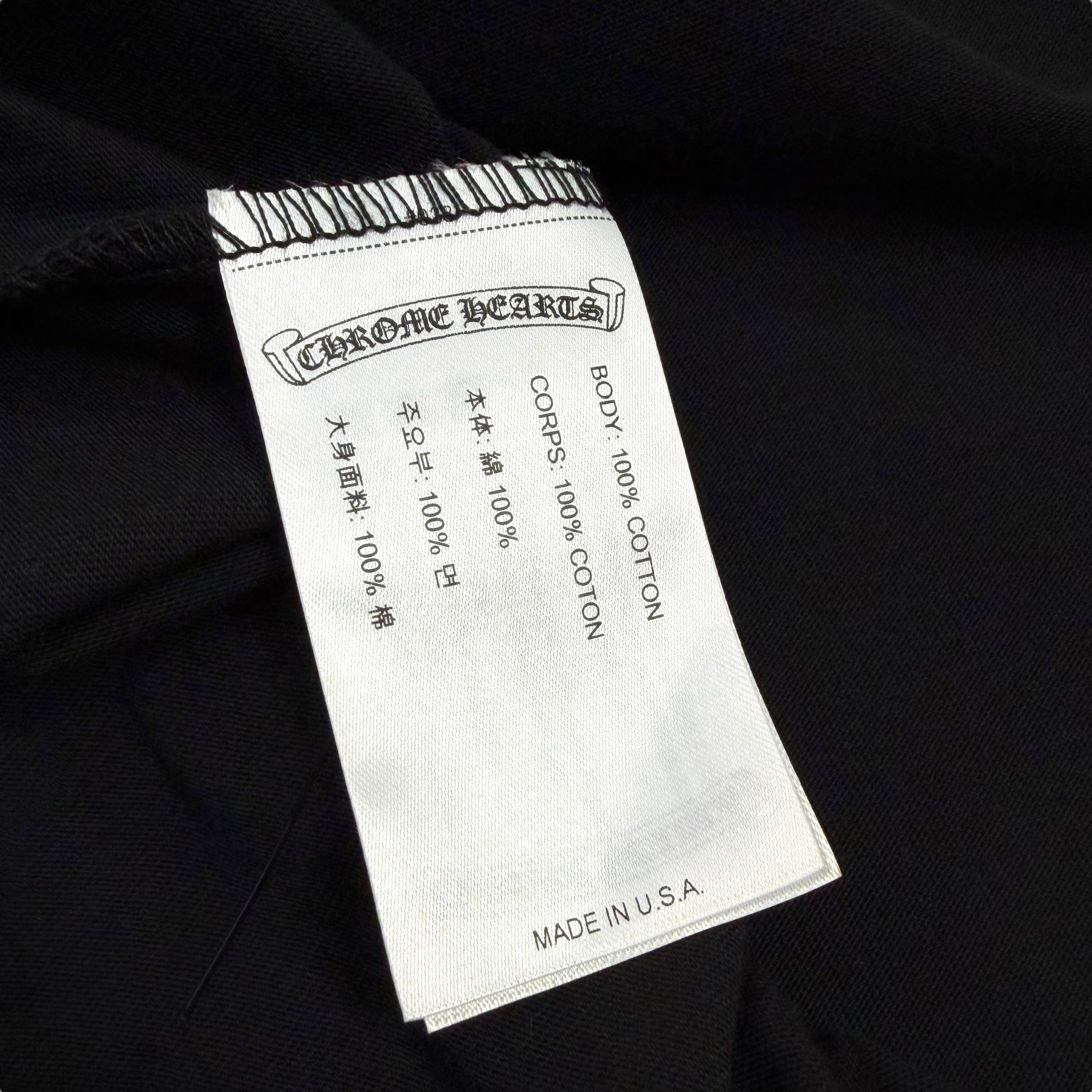 Chrome Hearts Chrome Hearts Black Welcome To Las Vegas Tee XXL Size US XXL / EU 58 / 5 - 5 Thumbnail
