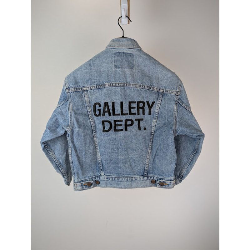 Gallery Dept. o1rshd1 Vintage Levi's Trucker Denim Jacket in Indigo Blue Size US S / EU 44-46 / 1 - 1 Thumbnail