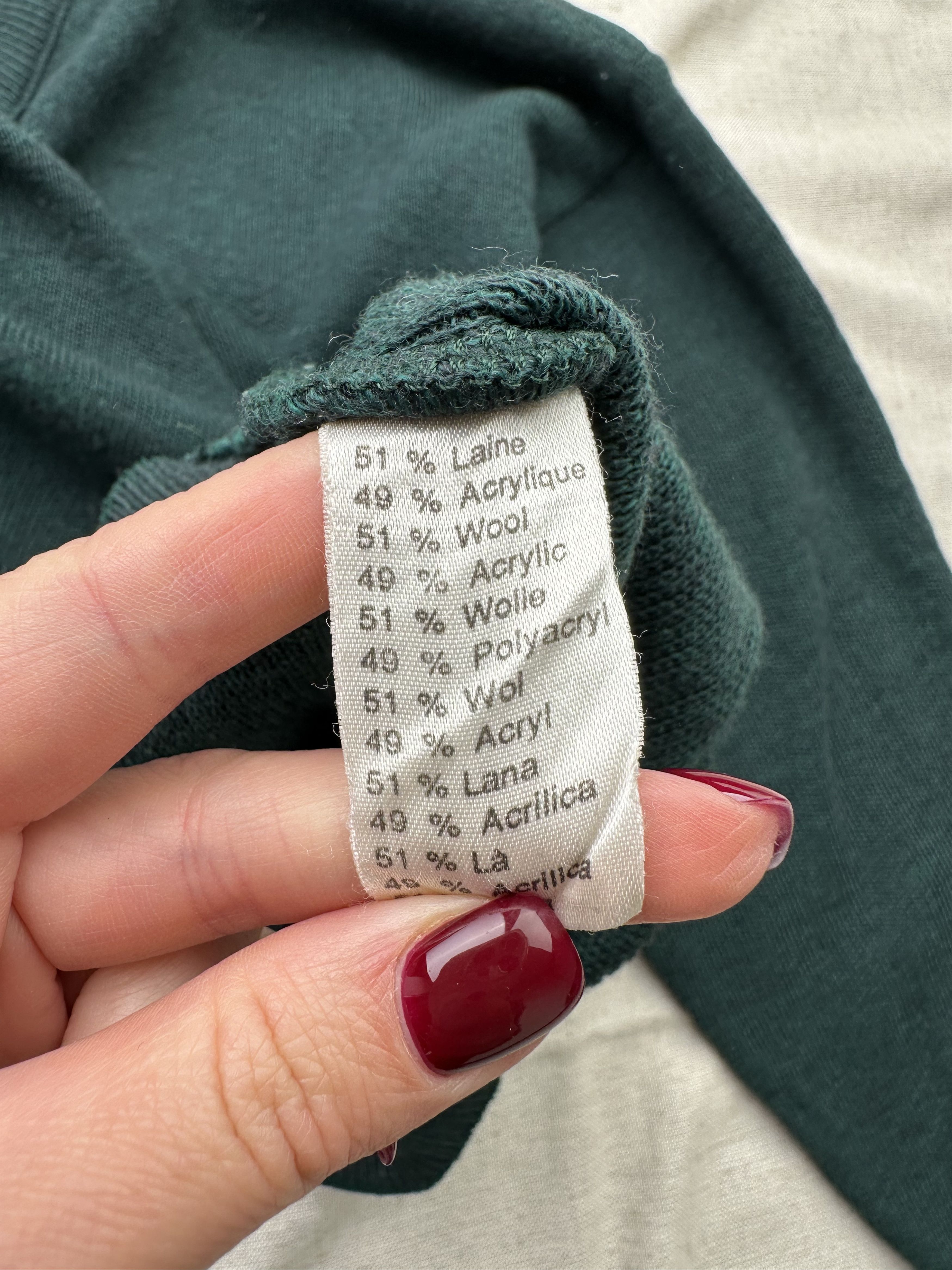 Lacoste Lacoste Vintage Sweater Size US XXL / EU 58 / 5 - 7 Thumbnail