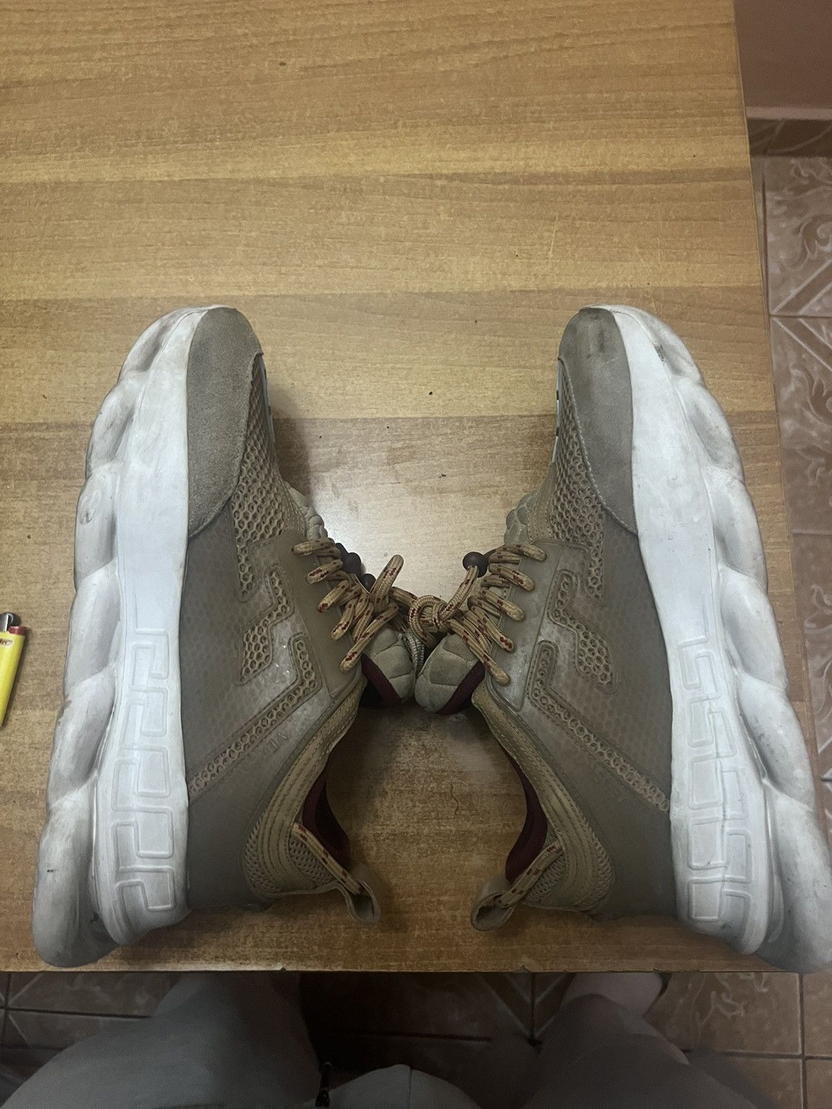 Versace Chain reactions indian tan size 42 europe Size US 8.5 / EU 41-42 - 4 Thumbnail
