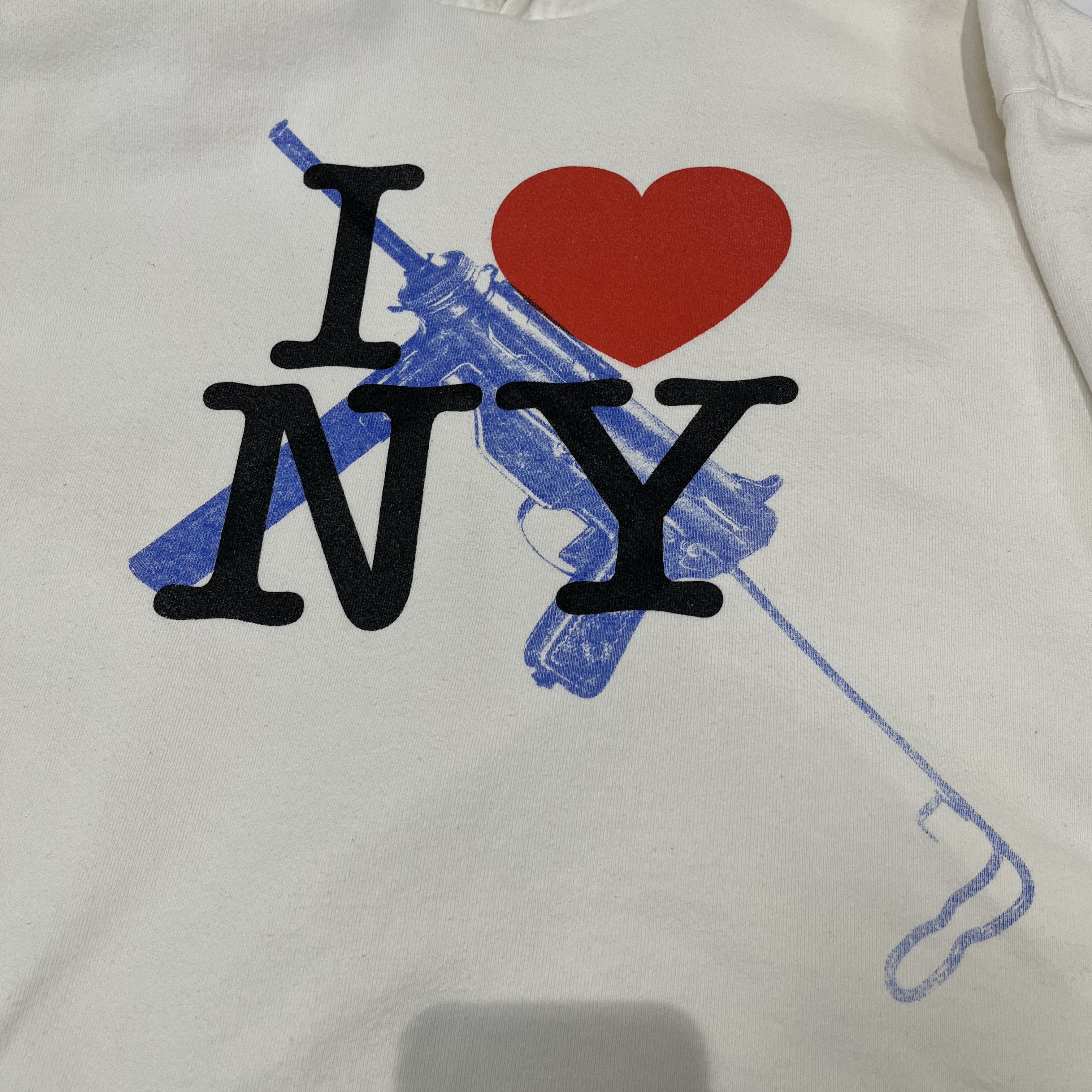 Vlone Vlone I Love NY Hoodie White Size US L / EU 52-54 / 3 - 4 Thumbnail