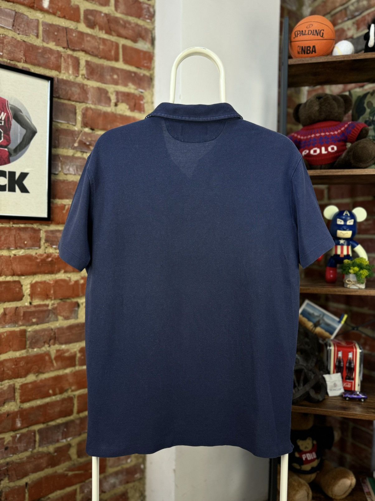Polo Ralph Lauren × Vintage POLO by Ralph Lauren Vintage Pockets Polo Shirt Custom Fit Size US L / EU 52-54 / 3 - 14 Thumbnail