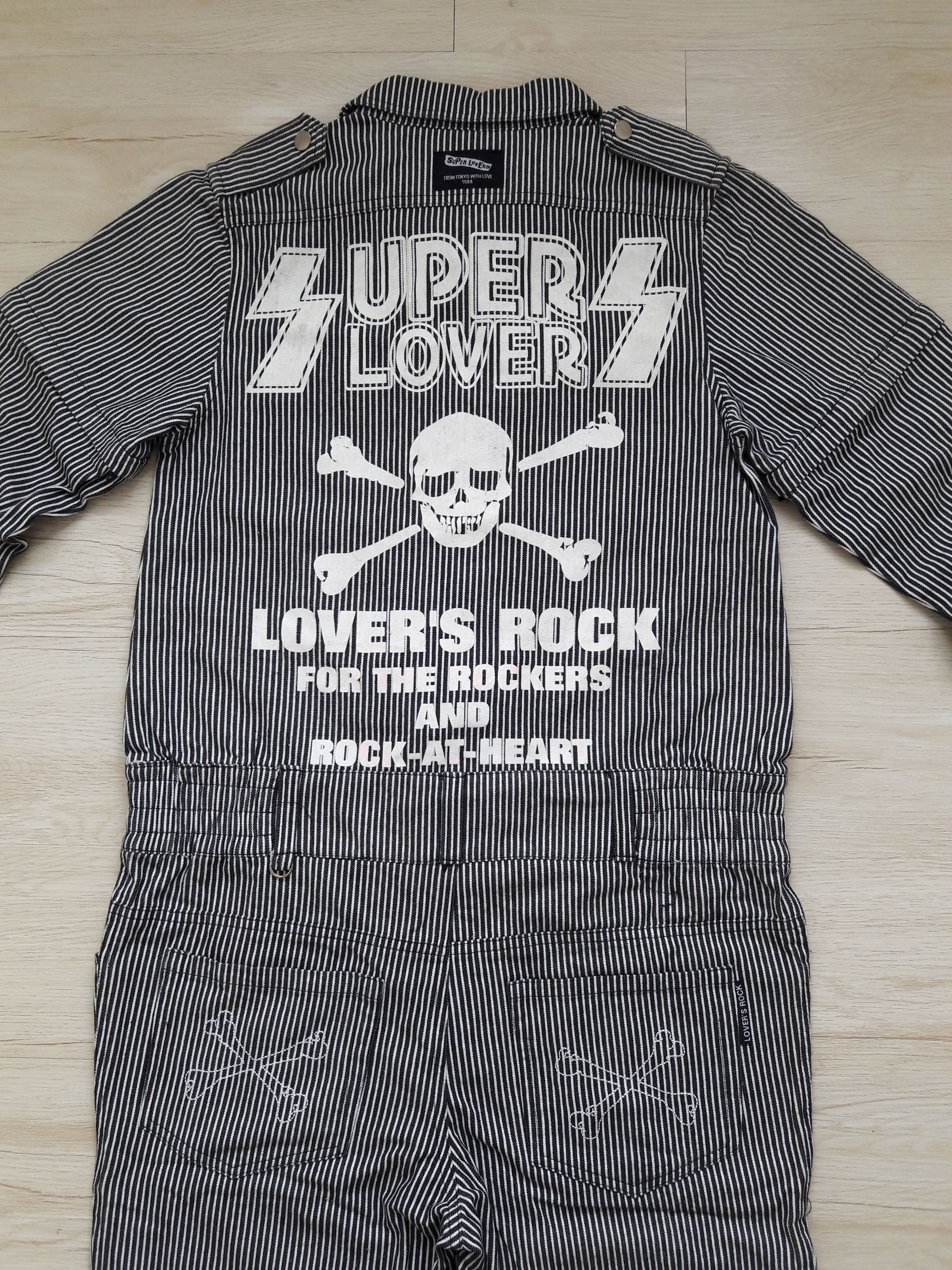 Tornado Mart ☠️ Lovers rock by super lovers punk rock overall jumpsuits Size US 30 / EU 46 - 10 Thumbnail