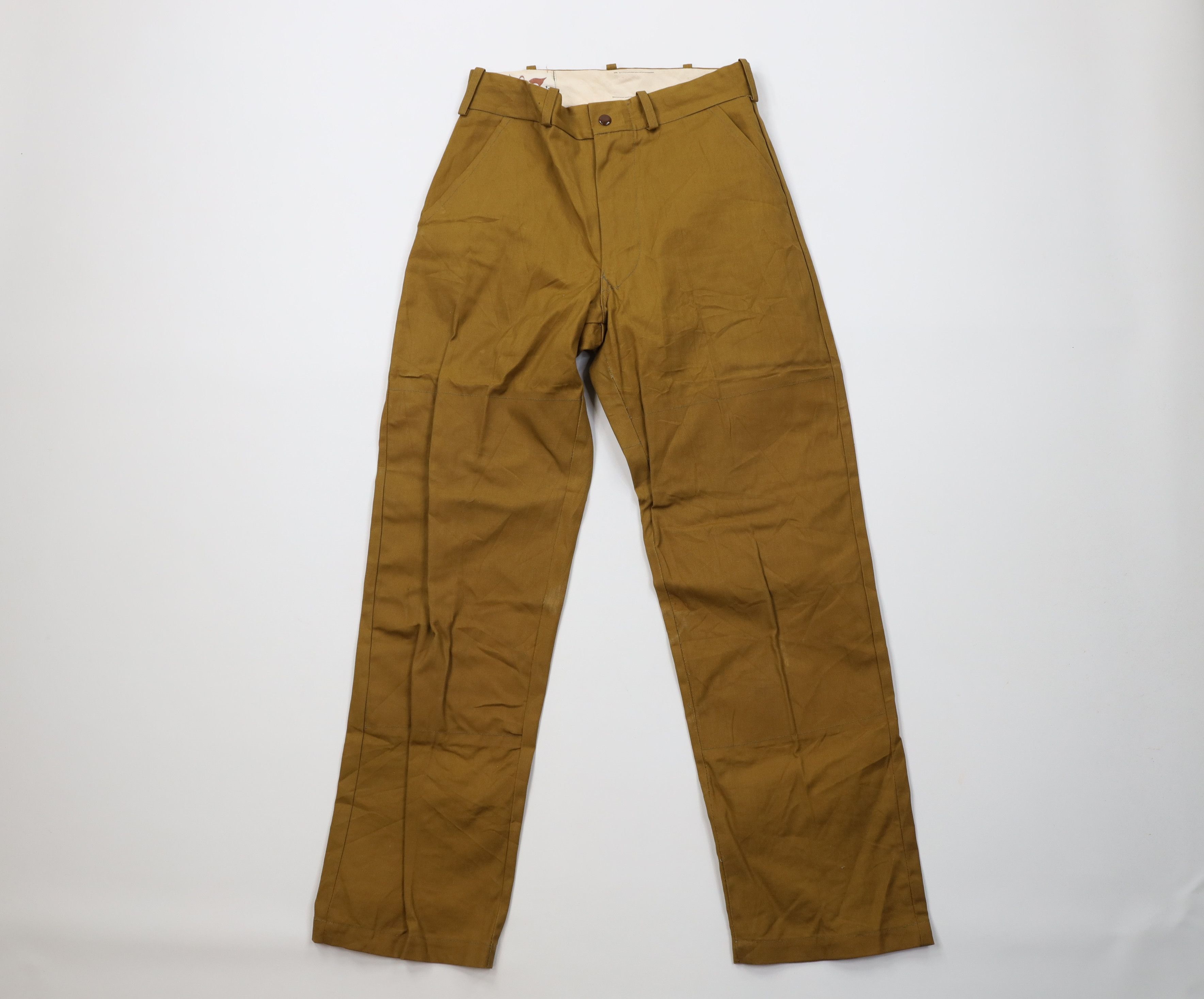 Vintage Vintage 60s Streetwear Knee Waterproof Hunting Birding Pants Size US 28 / EU 44 - 1 Thumbnail