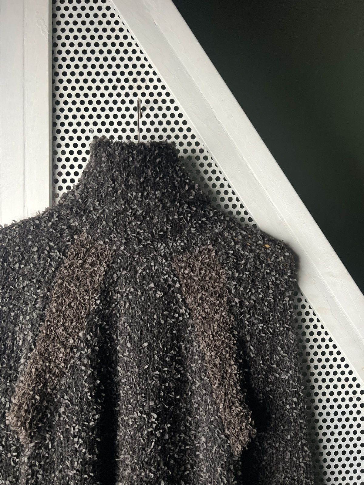 Issey Miyake 2000s Vintage Issey Miyake Long Neck Mohair Knit Size US S / EU 44-46 / 1 - 4 Thumbnail