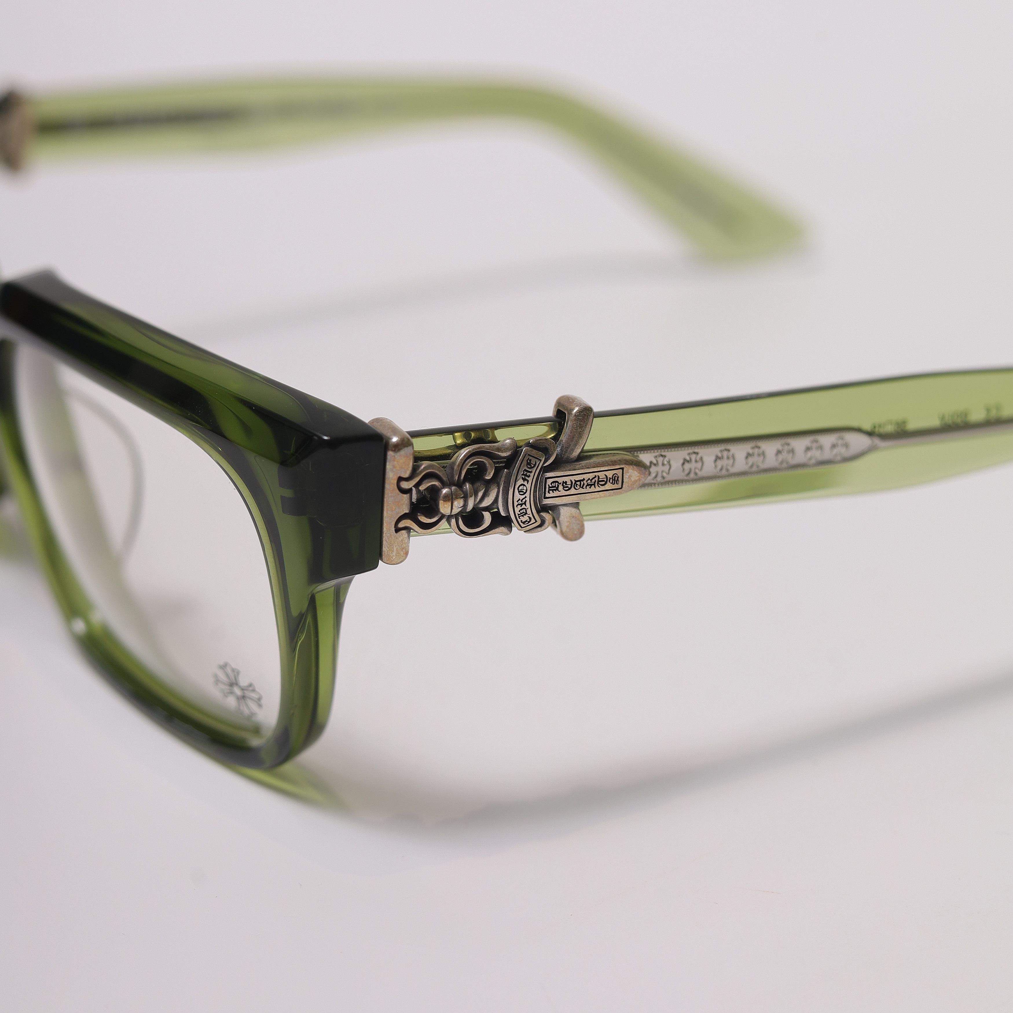 Chrome Hearts RARE CHROME HEARTS VAGILLIONAIRE I DOLV DARK OLIVE Size ONE SIZE - 4 Thumbnail