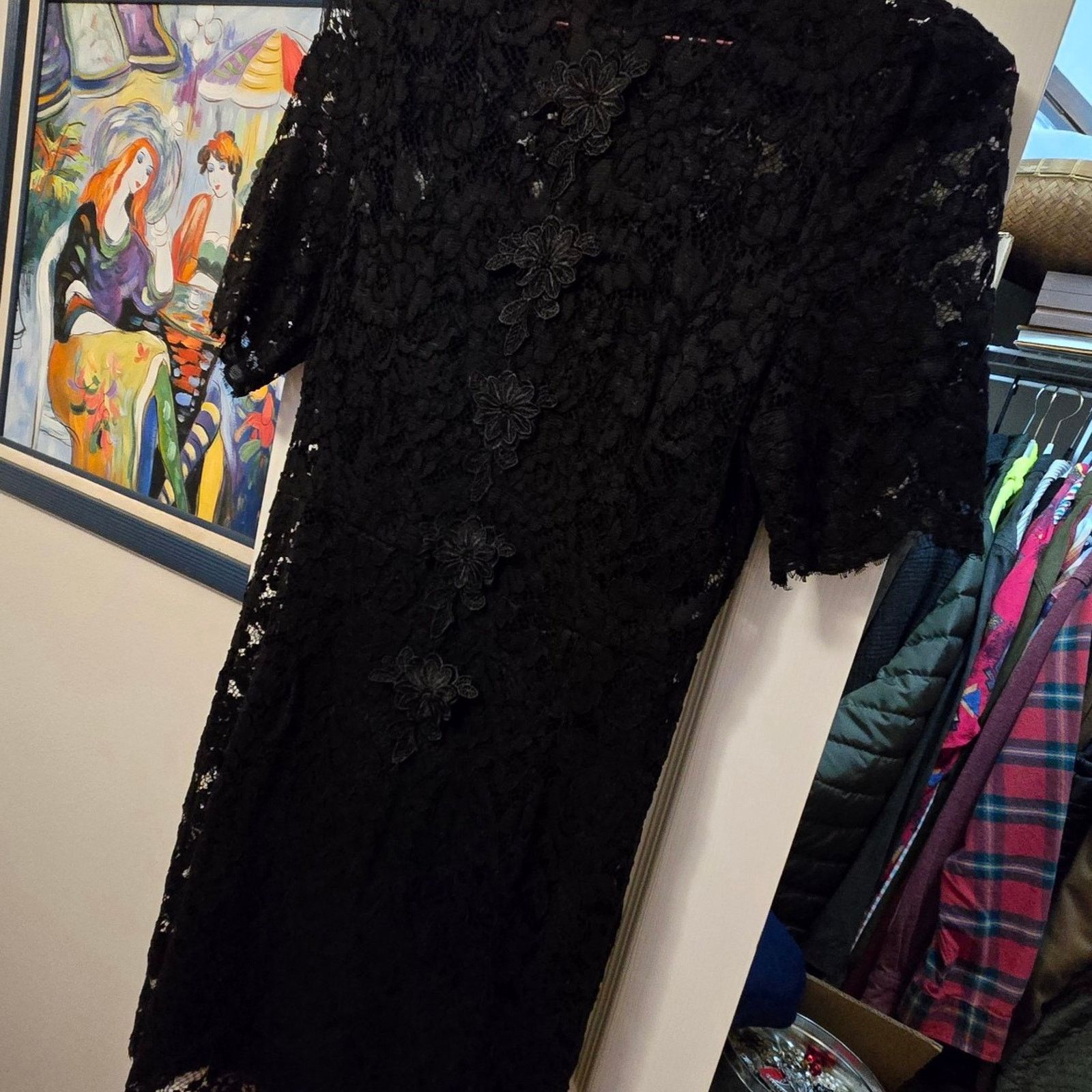 ELLIATT Beautiful Elliatt Range Black Lace Dress Size M / US 6-8 / IT 42-44 - 3 Thumbnail