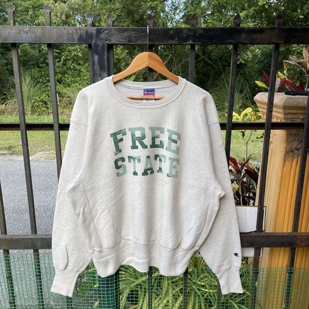 Champion 🔥Vintage Champion Reverse Weave Free State Sweatshirts Size US L / EU 52-54 / 3 - 1 Thumbnail