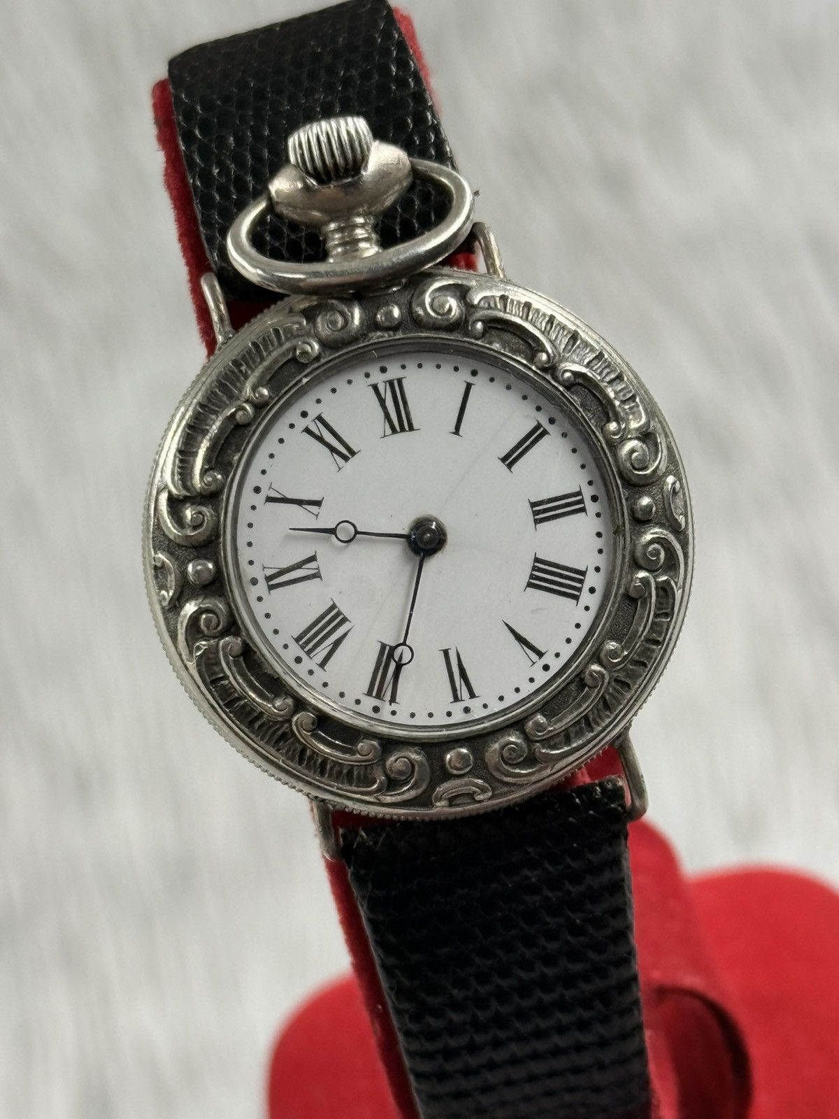 Vintage Vintage Apapt Sterling Silver Pocket Manual Unisex Watch Size ONE SIZE - 6 Thumbnail
