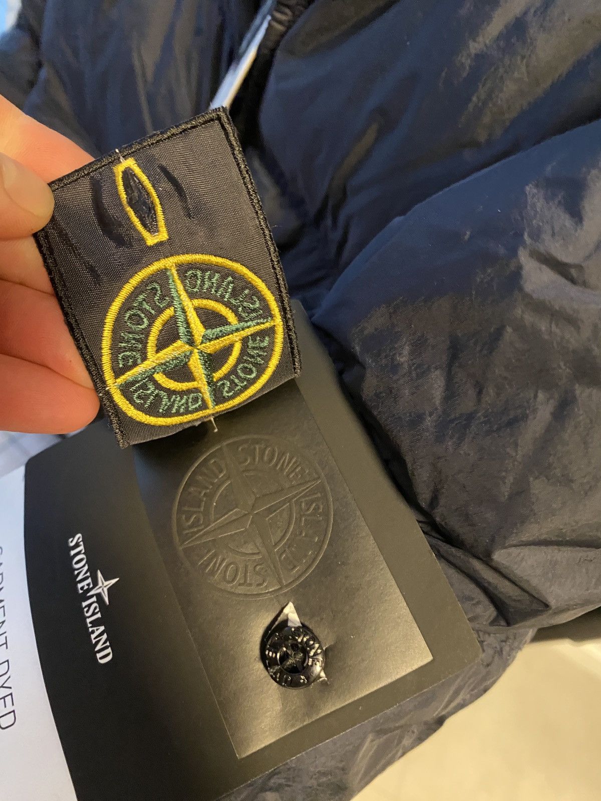 Stone Island new stone island garment dyed crinkle reps r-ny down jacket Size US L / EU 52-54 / 3 - 4 Thumbnail