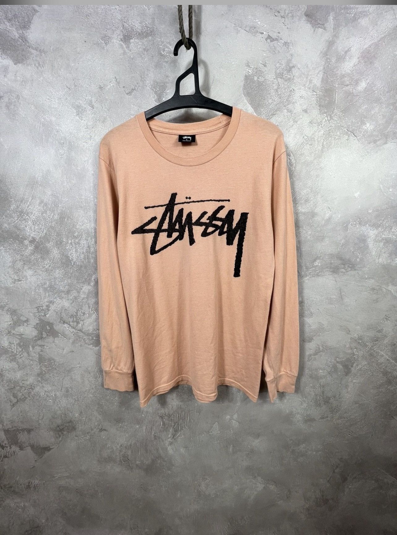 Stussy Vintage Stussy Y2k Distressed Long Sleeve tee Size US S / EU 44-46 / 1 - 1 Thumbnail