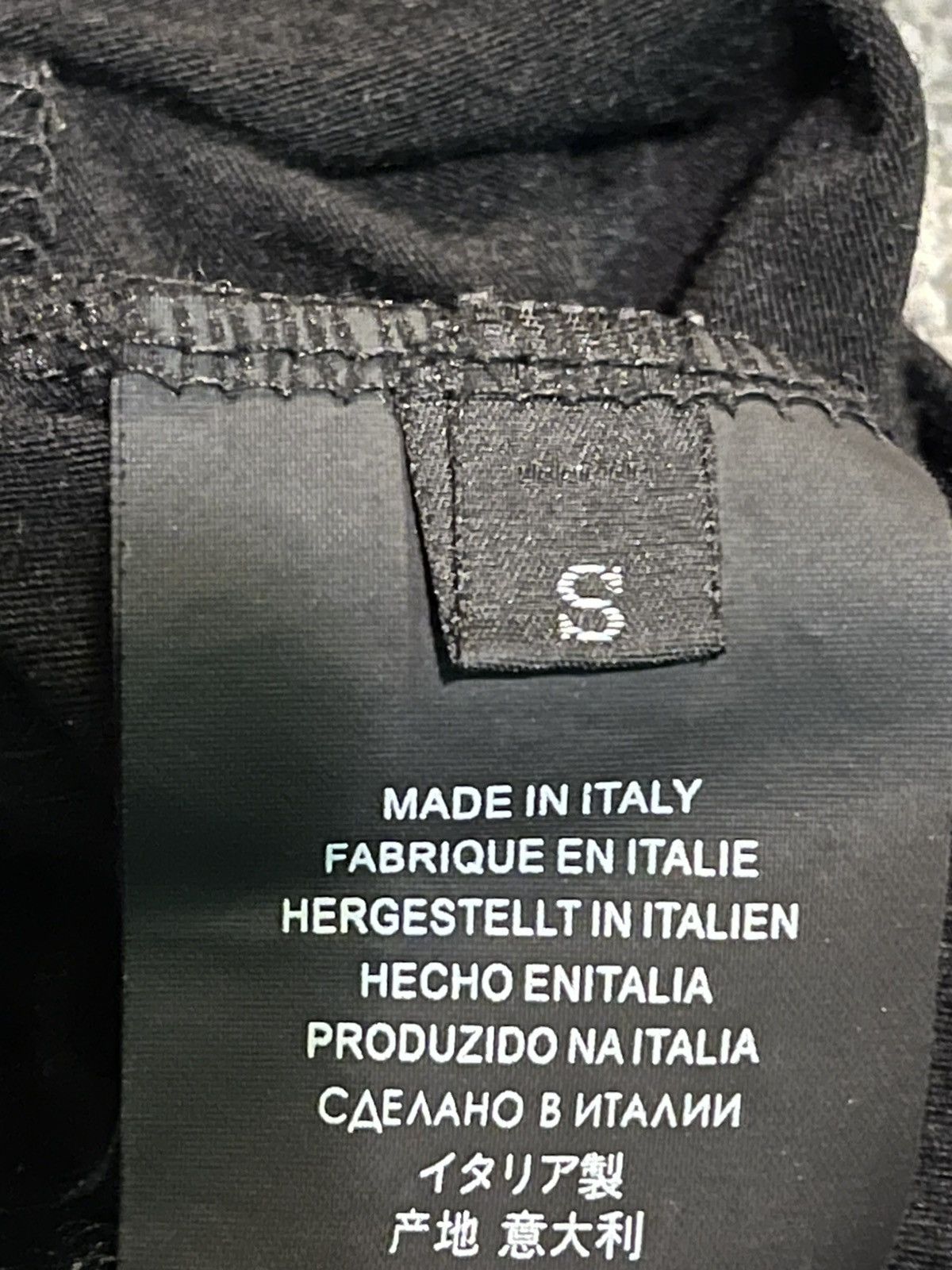 Celine Celine black cotton t-shirt, logo print, like new, Size S Size S / US 4 / IT 40 - 5 Thumbnail