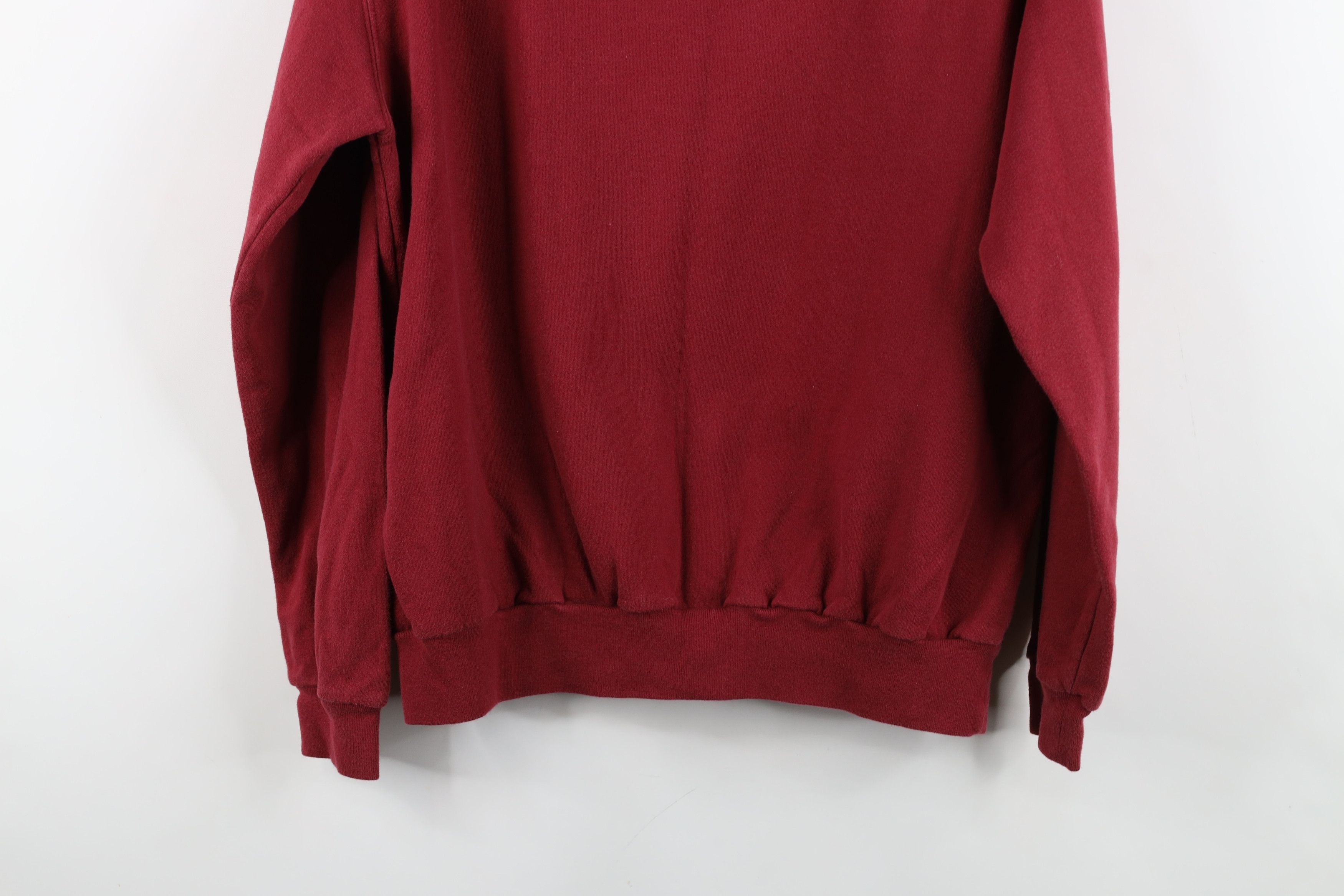 Vintage Vintage 90s Streetwear Sequin Butterfly Sweatshirt Red Size L / US 10 / IT 46 - 13 Thumbnail