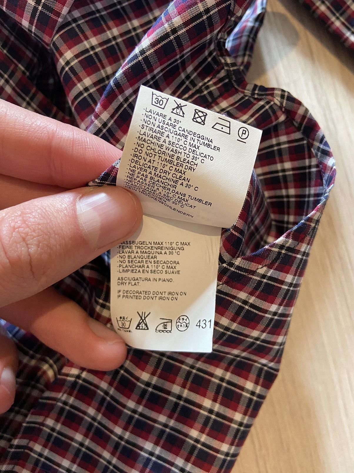 Dsquared2 Dsquared2 checked shirt Size US L / EU 52-54 / 3 - 7 Thumbnail