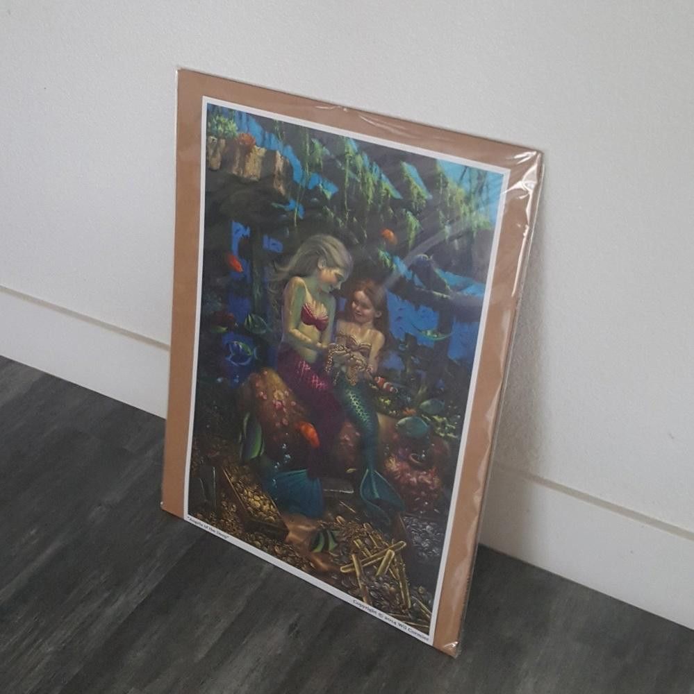 Designer Angels Of The Deep Photo Art Decor Size ONE SIZE - 2 Thumbnail